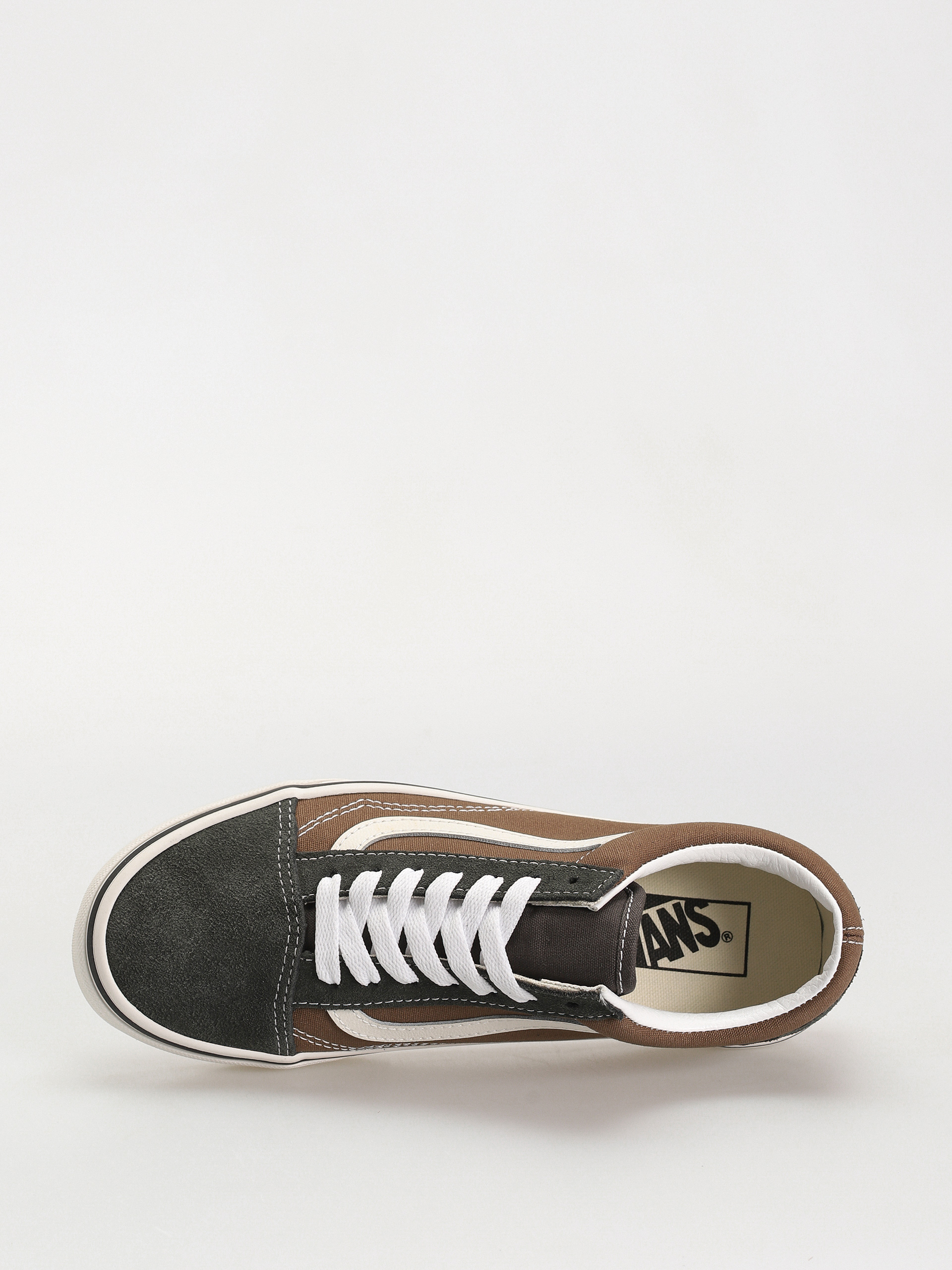 Boty Vans Old Skool (canvas/suede pop brown/multi)