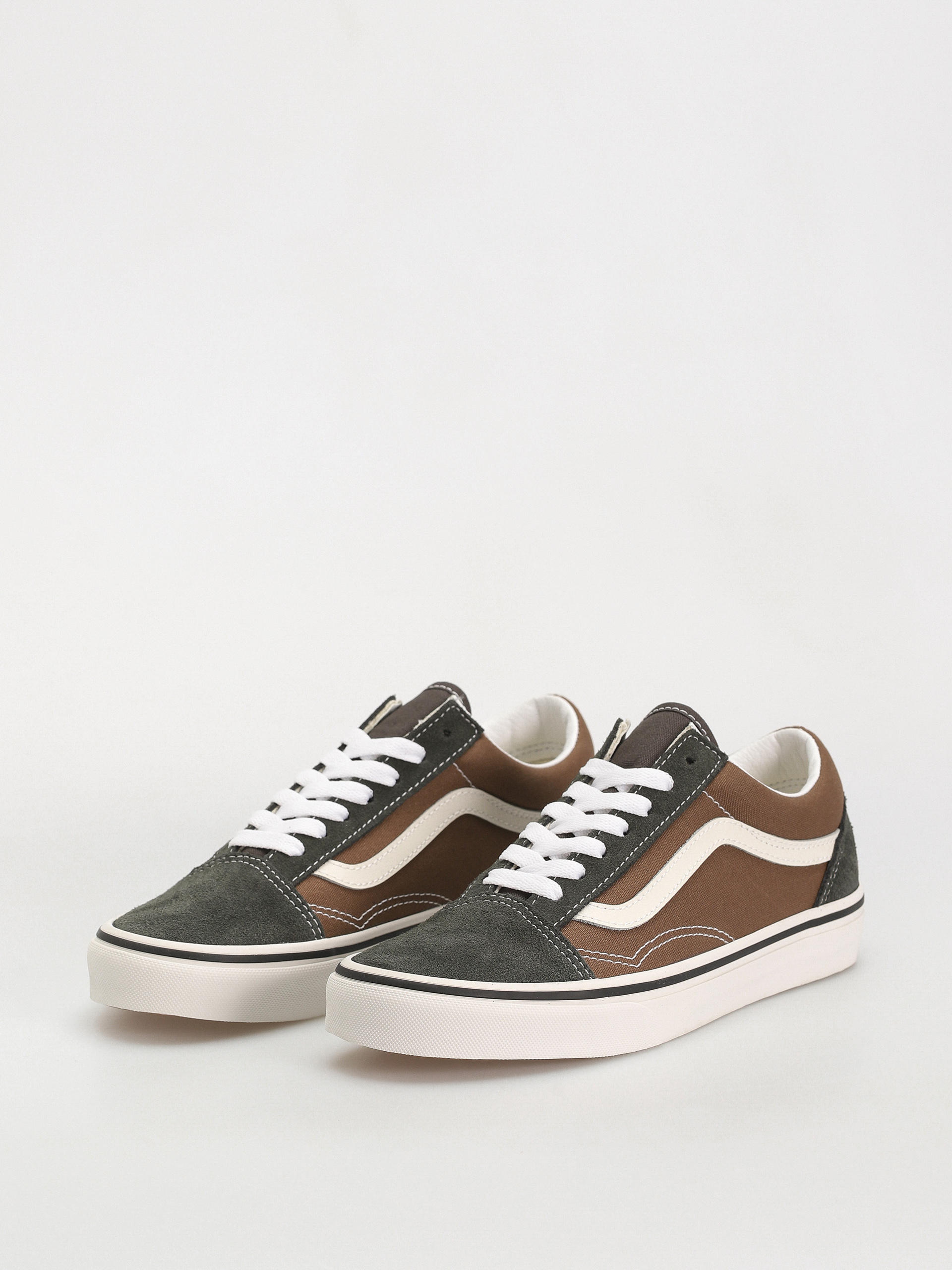 Boty Vans Old Skool (canvas/suede pop brown/multi)