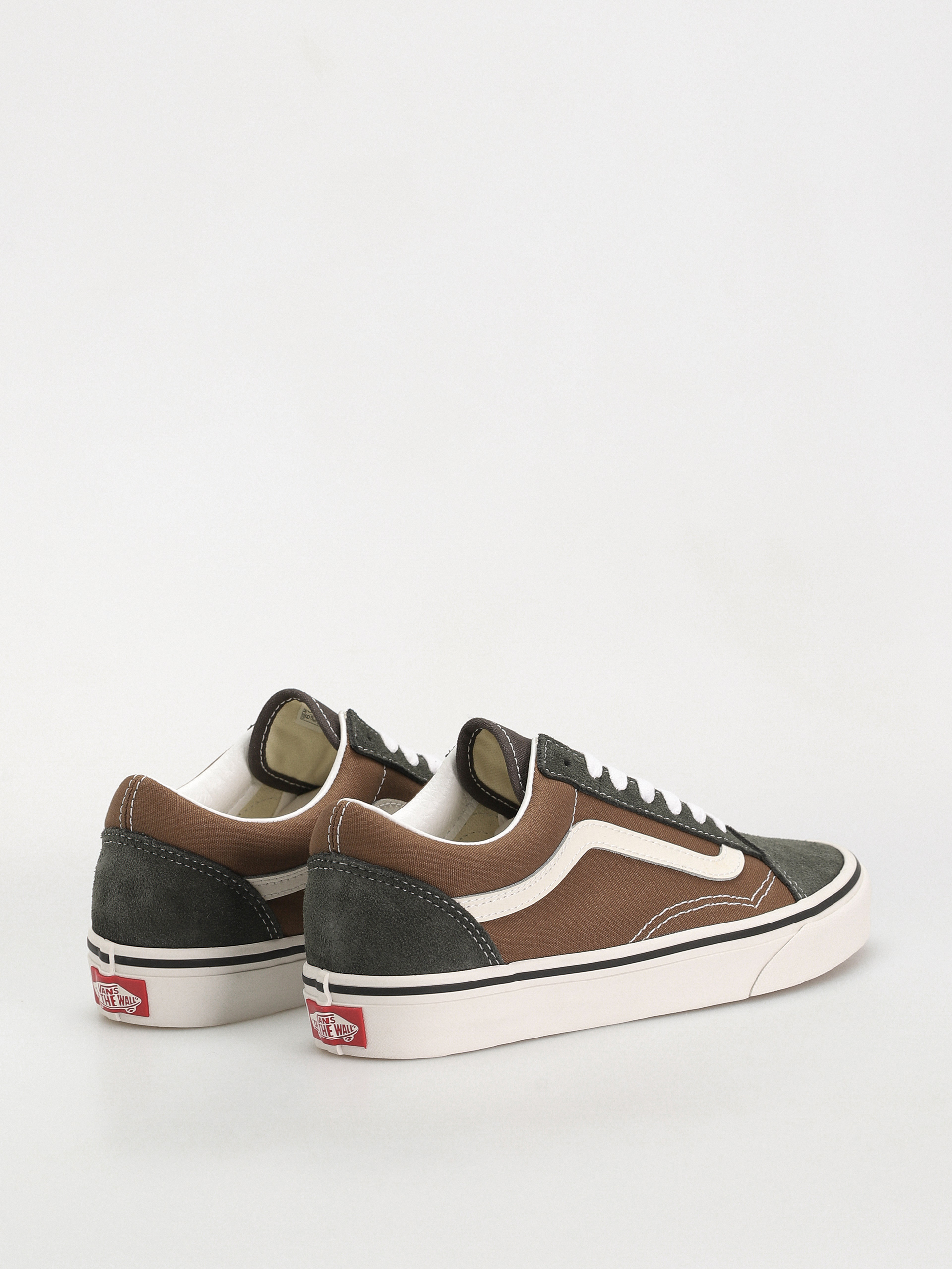 Boty Vans Old Skool (canvas/suede pop brown/multi)