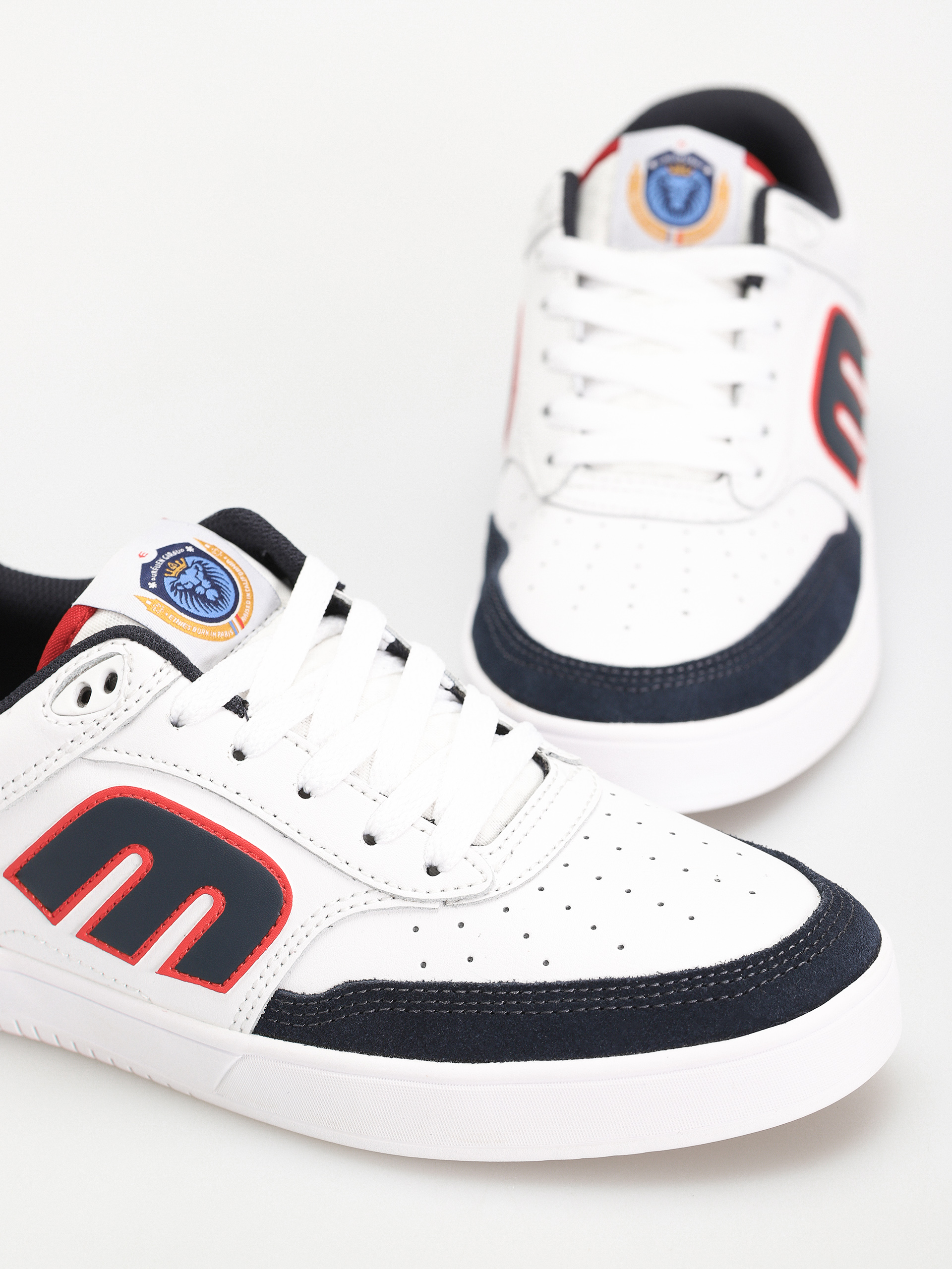 Boty Etnies The Aurelien Michelin (white/navy/red)