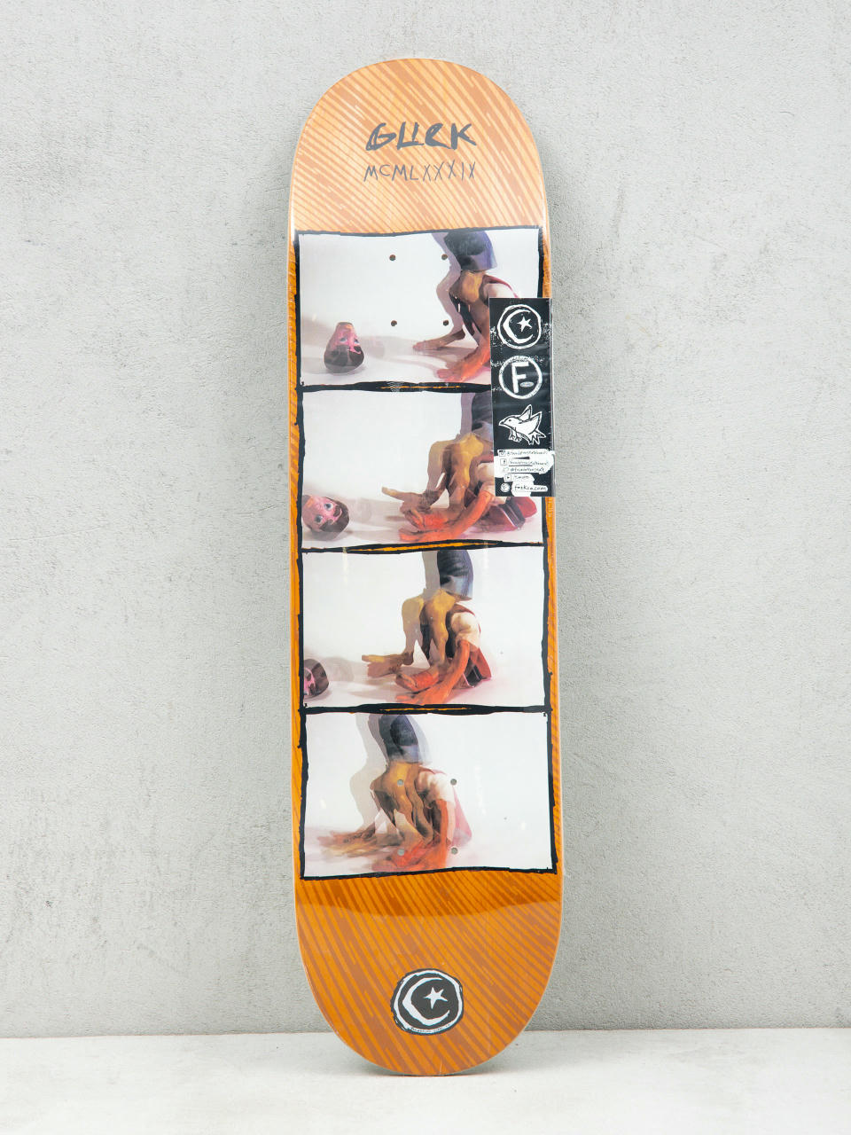 Deska Foundation Glick Head Roll (orange)