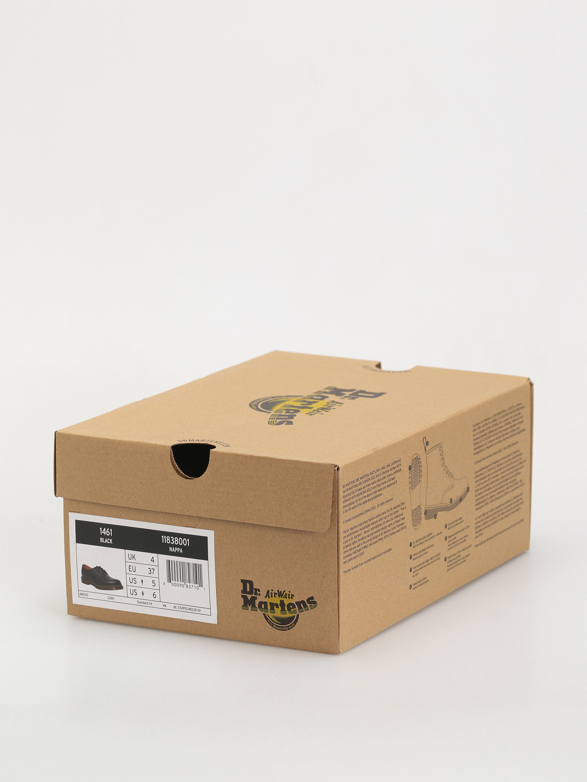 Boty Dr. Martens 1461 (black nappa)