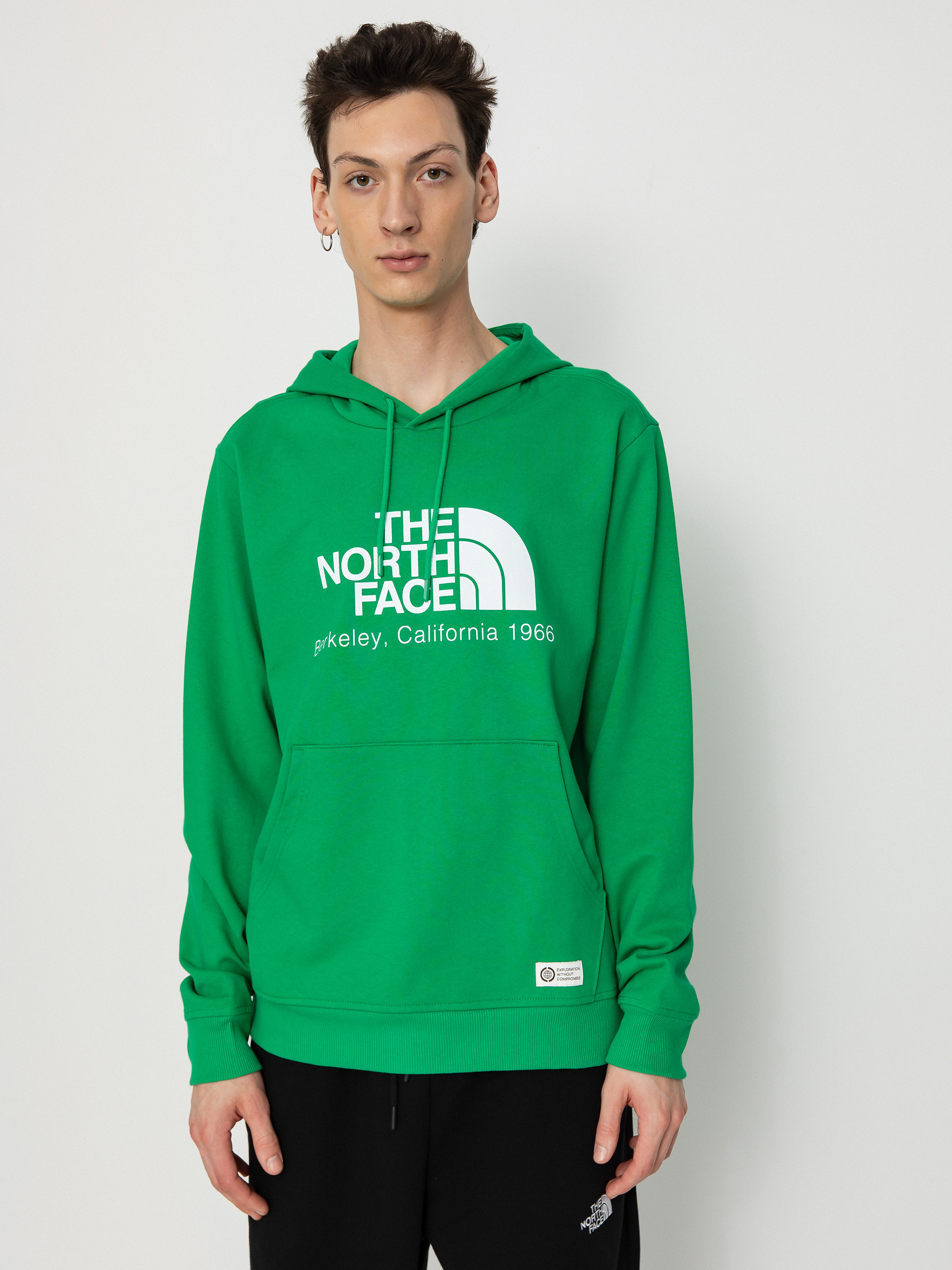 Mikina s kapucu00ed The North Face Berkeley California HD (optic emerald)
