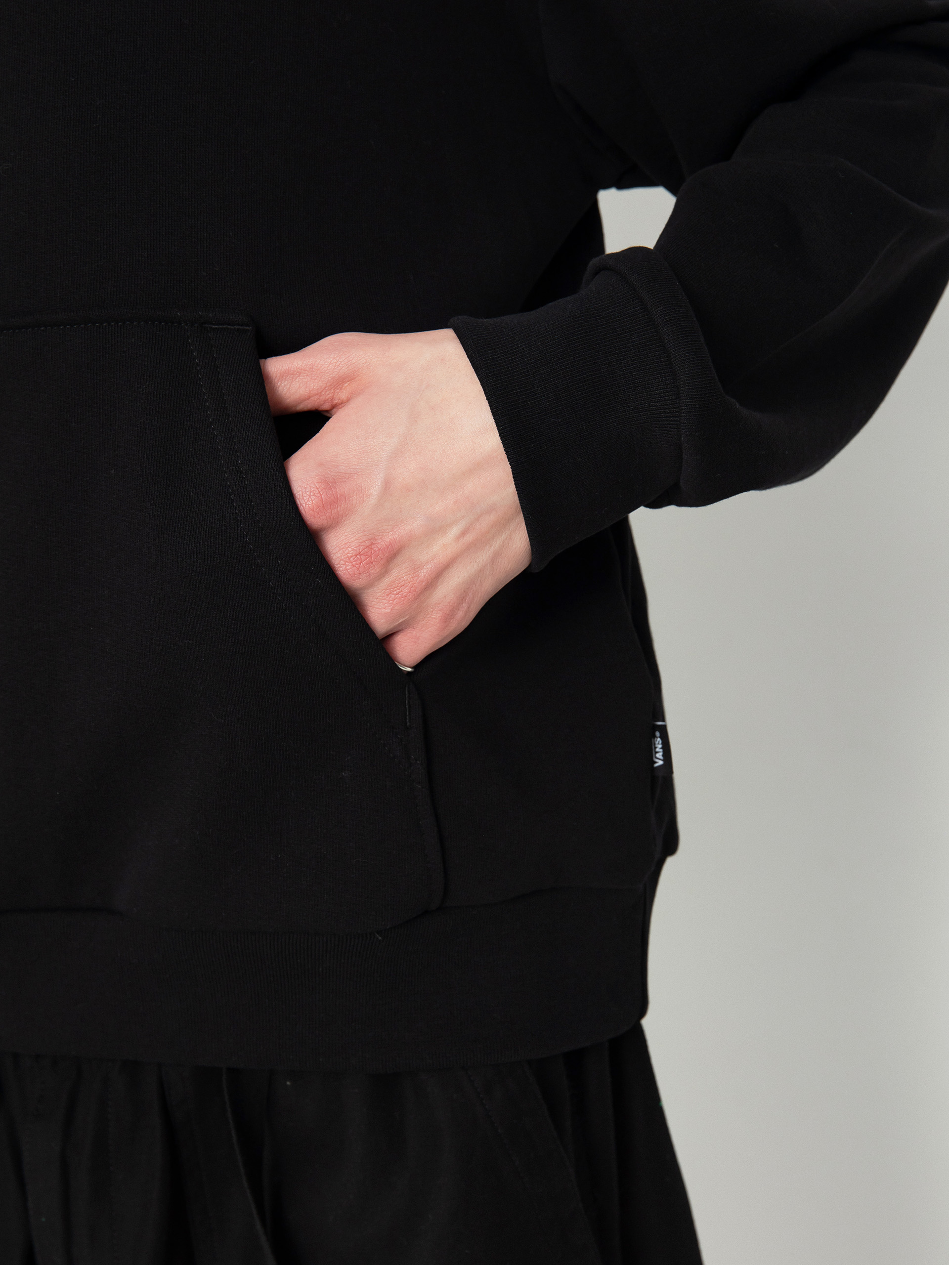 Mikina s kapucí Vans Skool Doodle Ft Relaxed HD (black)