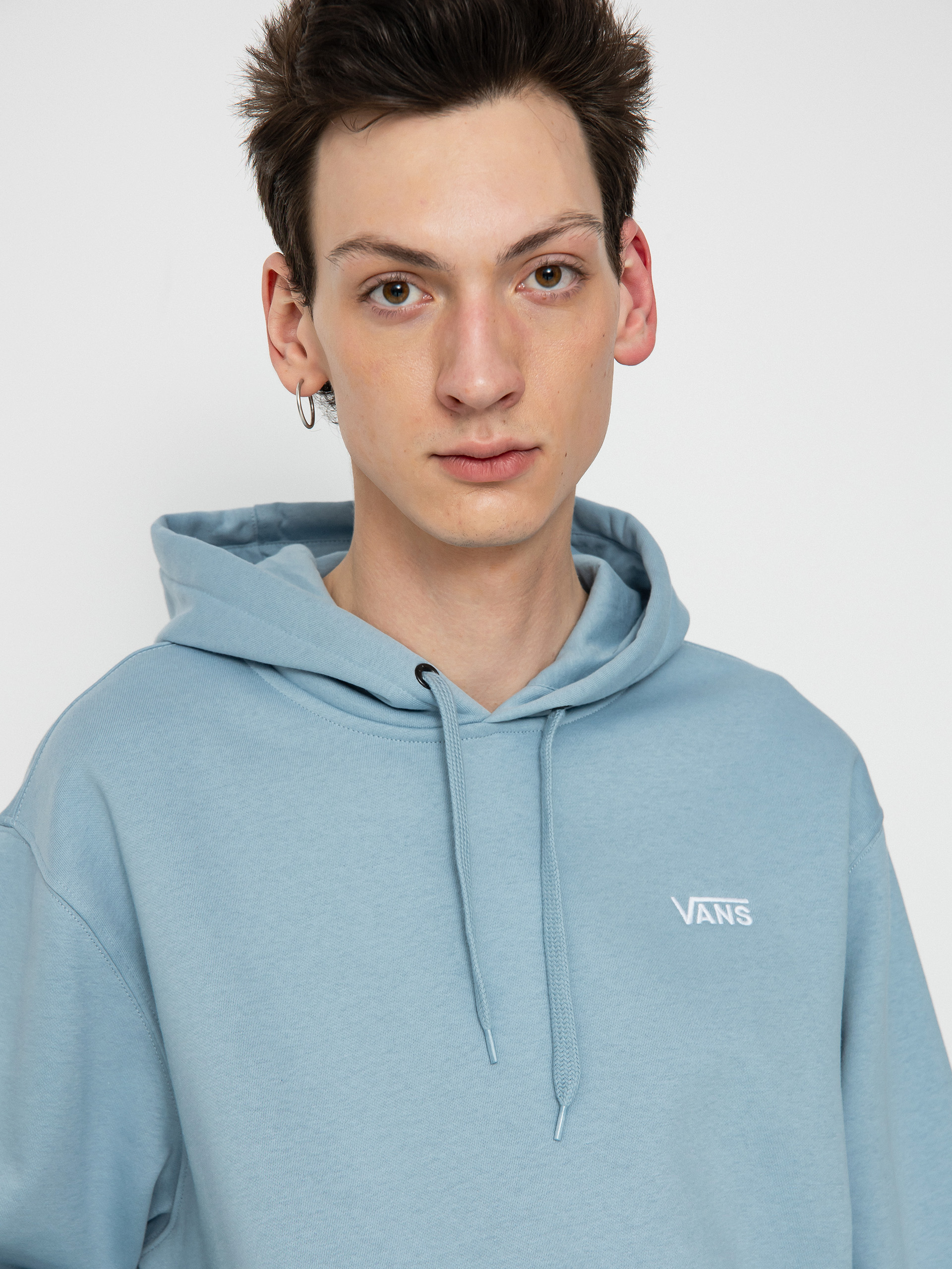 Mikina s kapucí Vans Core Basic HD (dusty blue)