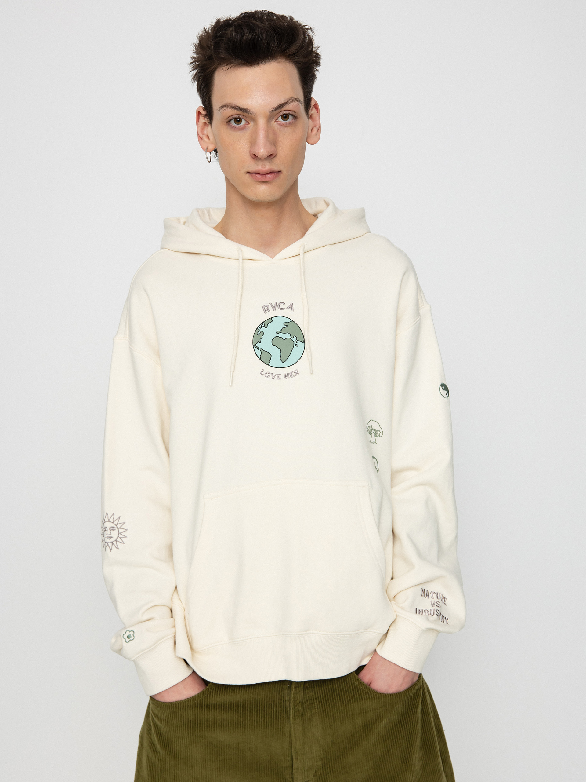 Mikina s kapucí RVCA Love Her HD