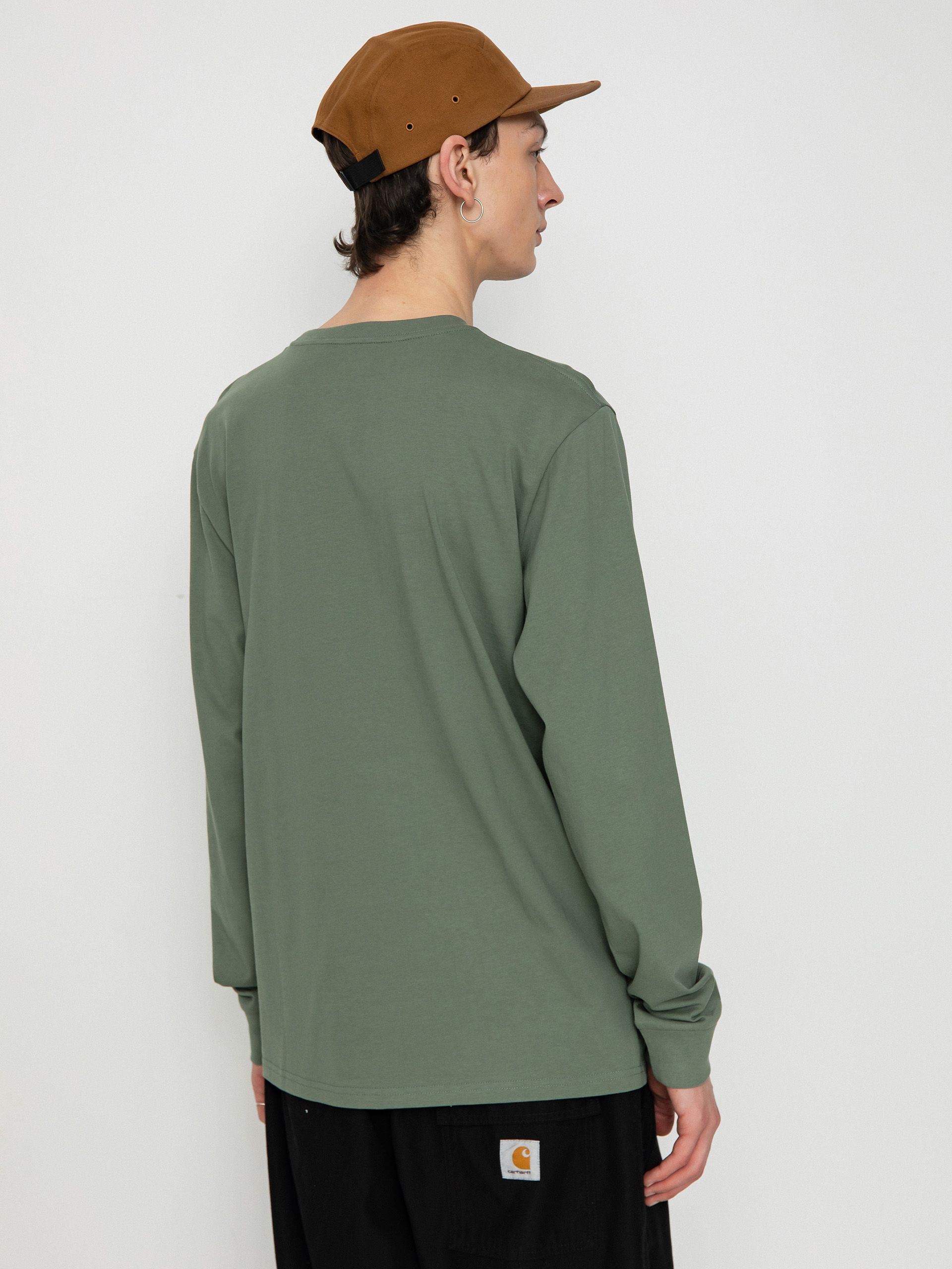 Triko Carhartt WIP Pocket (park)