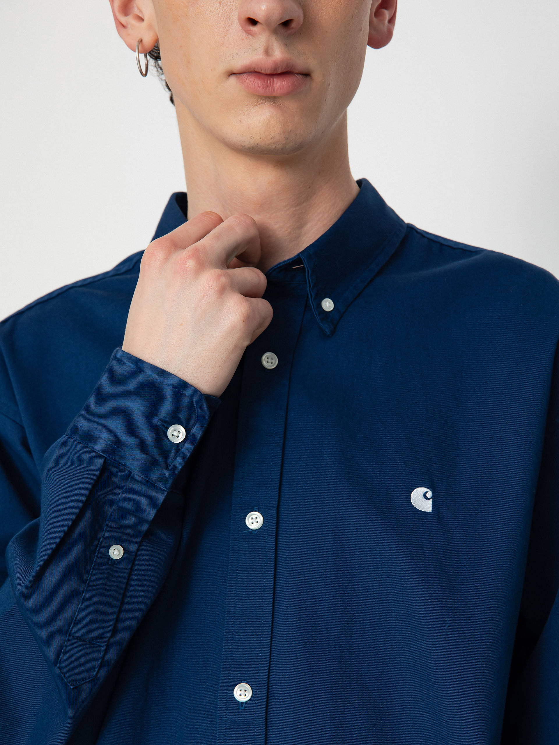 Košile Carhartt WIP Madison (elder/white)