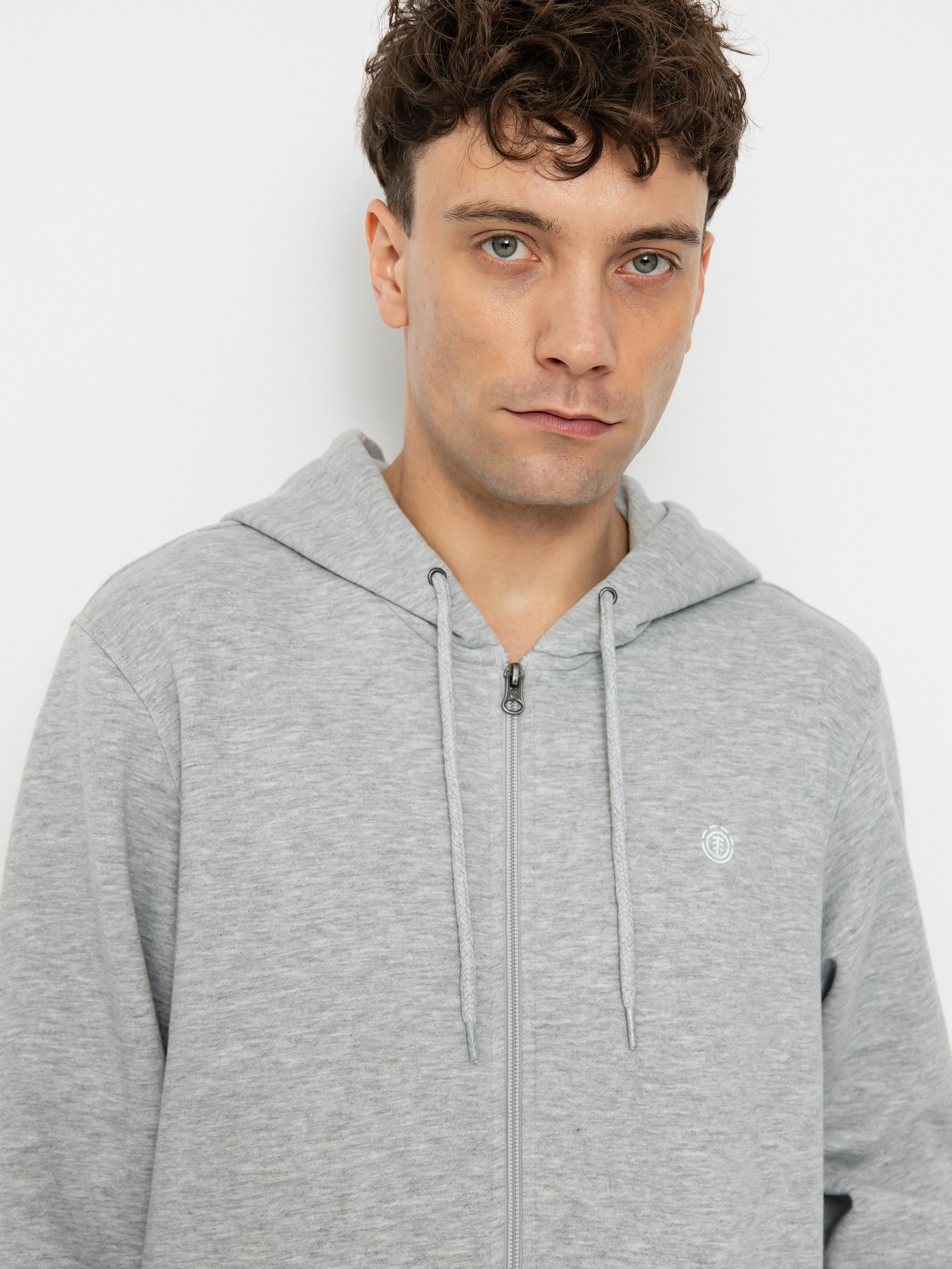 Mikina s kapucí Element Cornell Classic ZHD (mid grey heather)