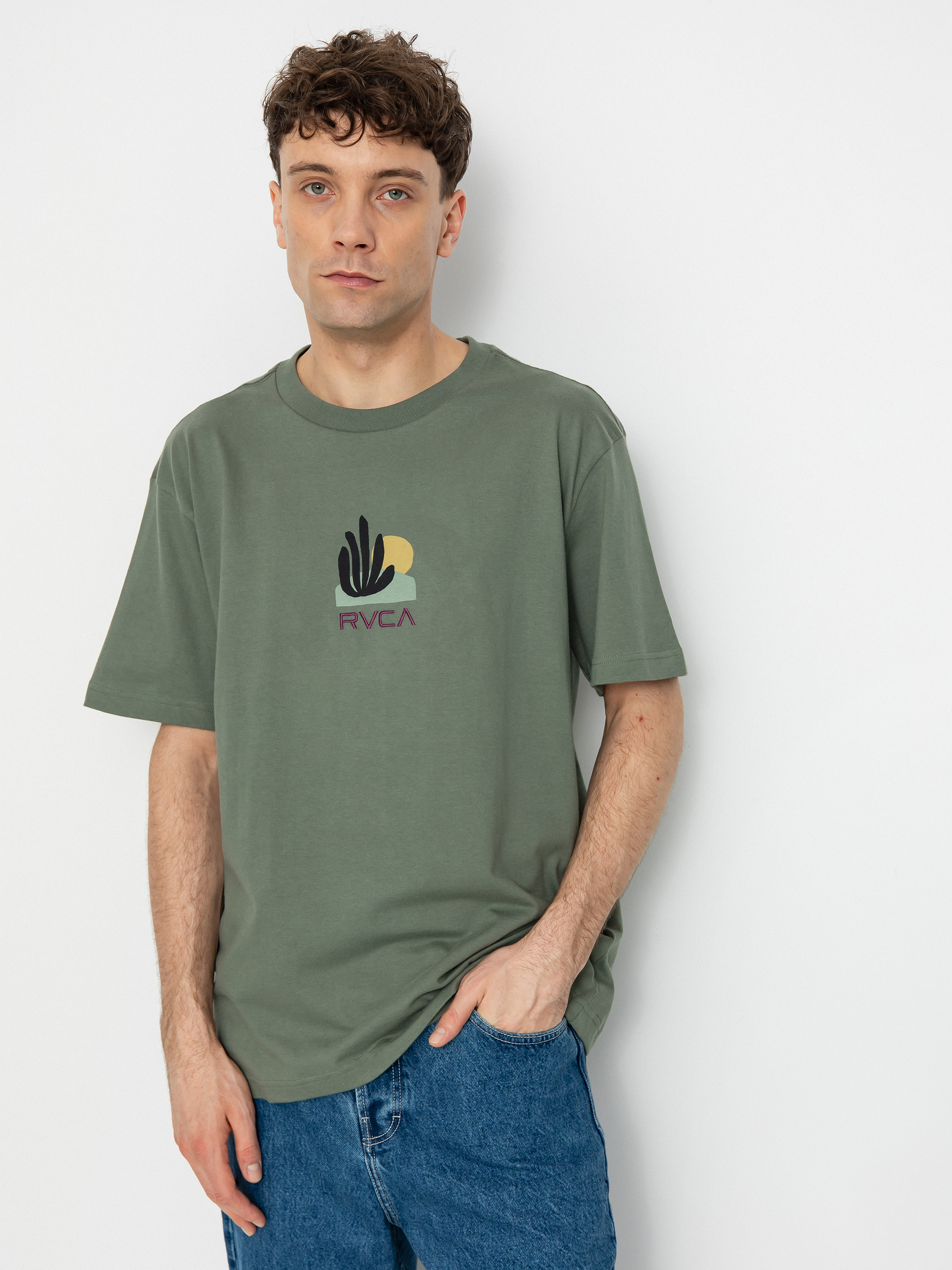 Tričko RVCA Paper Cuts (surplus)