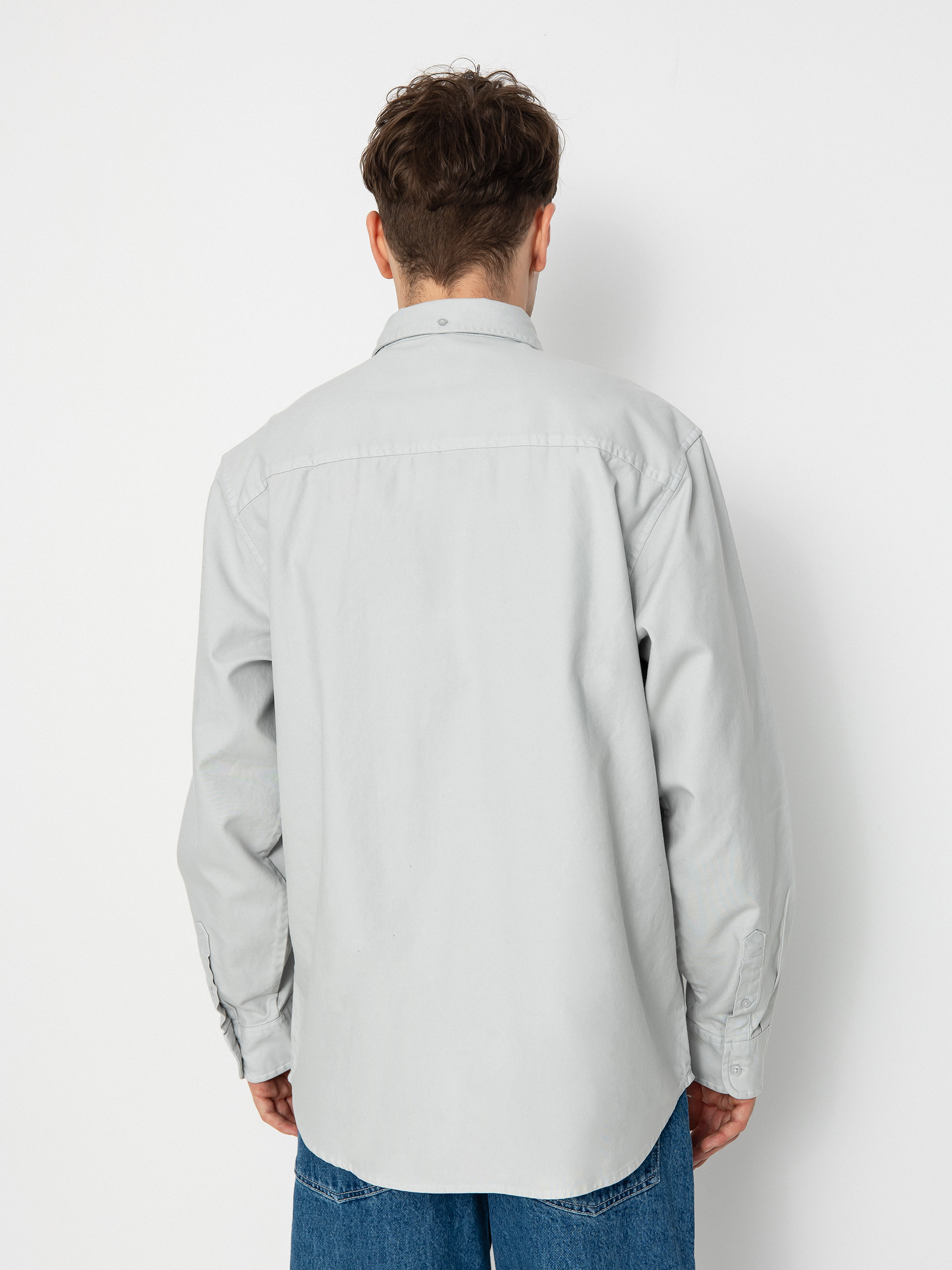 Košile Carhartt WIP Bolton (sonic silver)