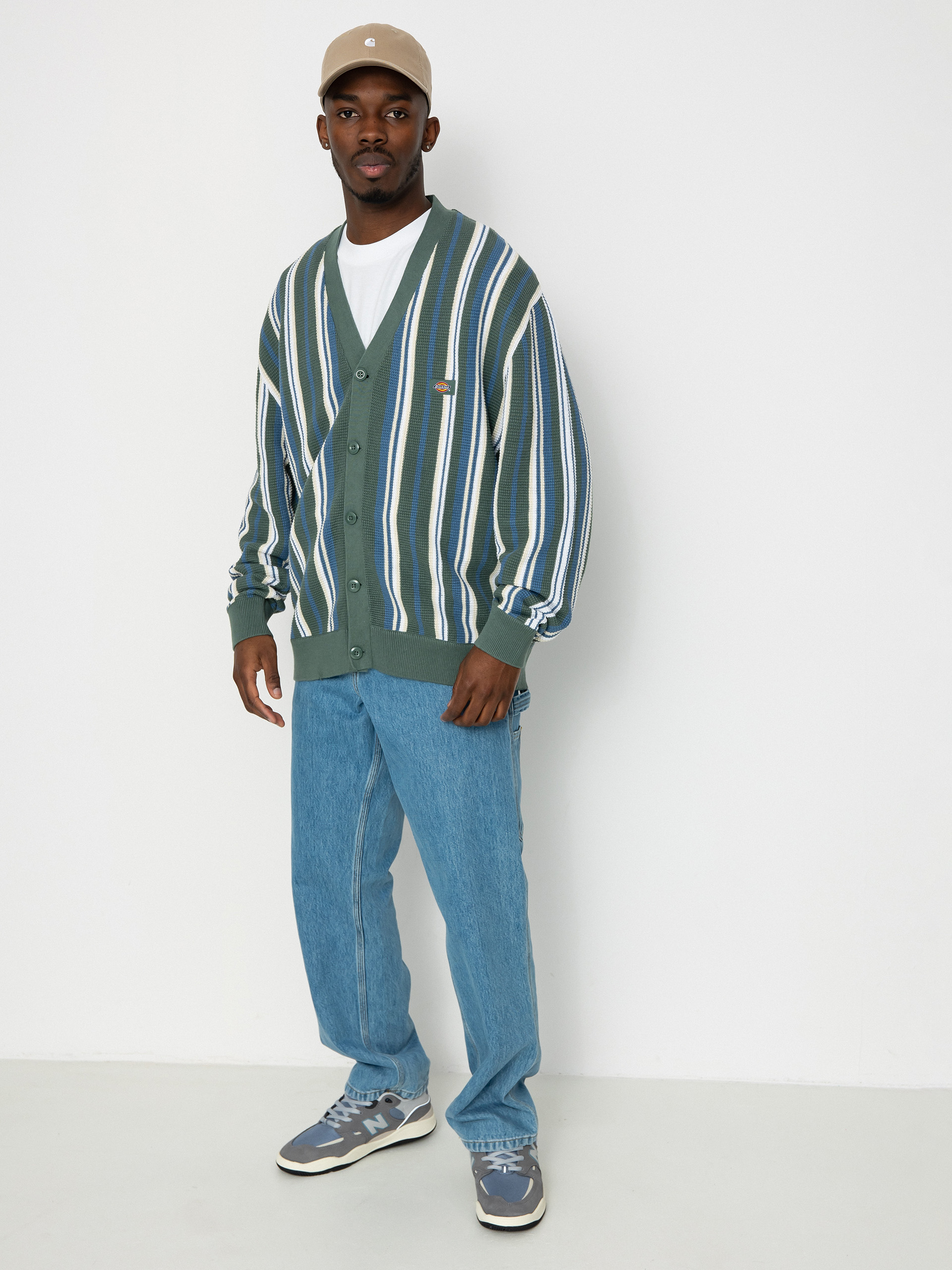 Svetr Dickies Glade Spring Cardigan (vrticl yd stipe coronet)