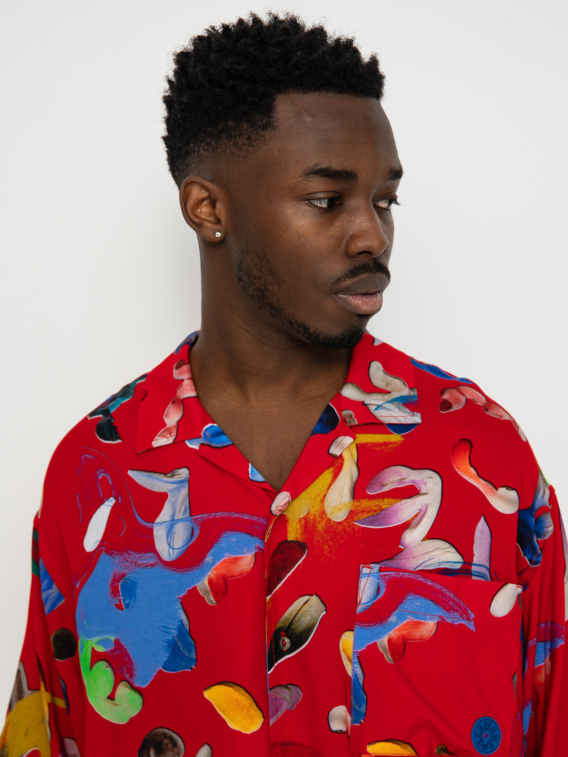 Košile Element Resort Blochold Shirt (red)