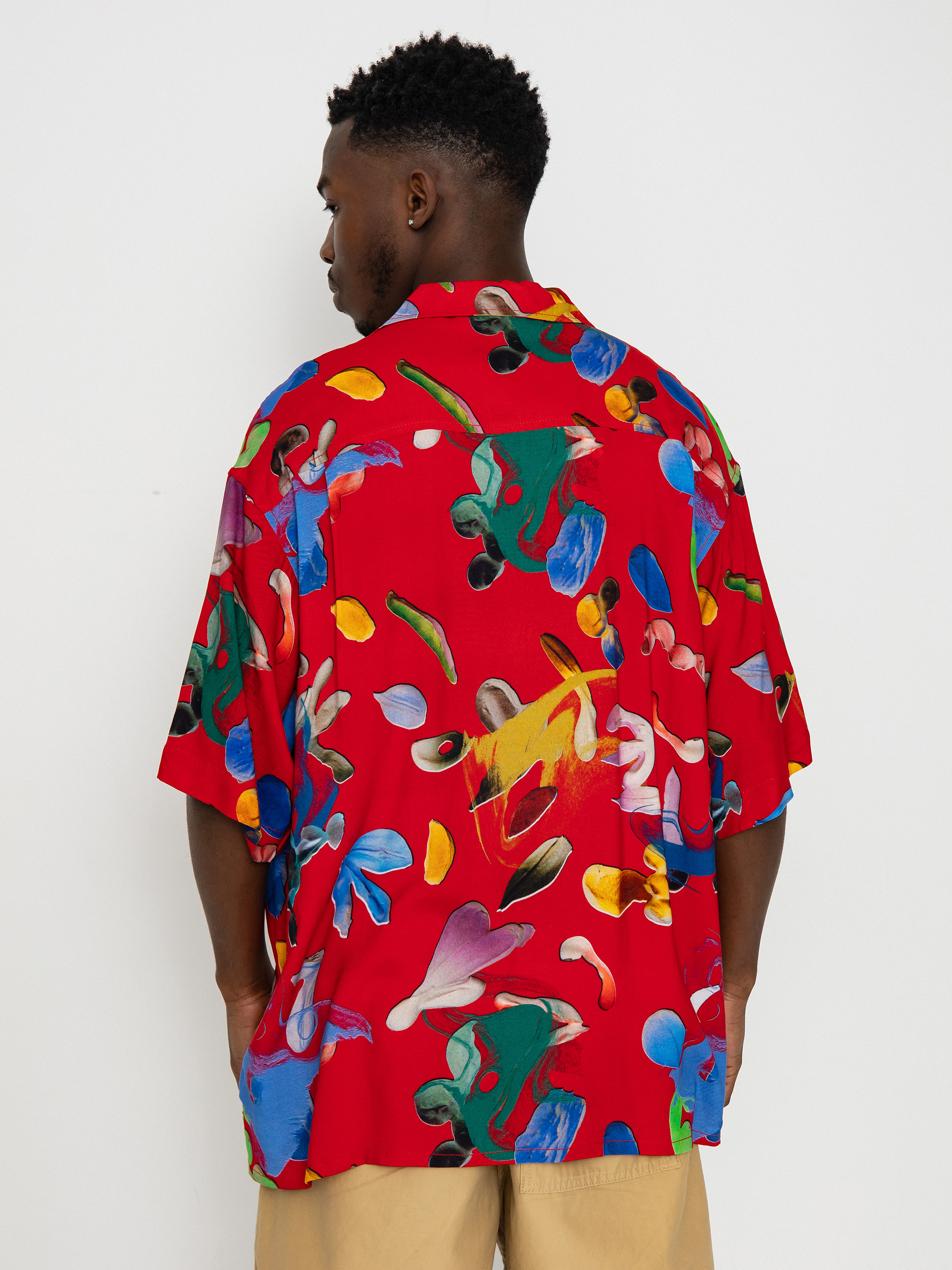 Košile Element Resort Blochold Shirt (red)