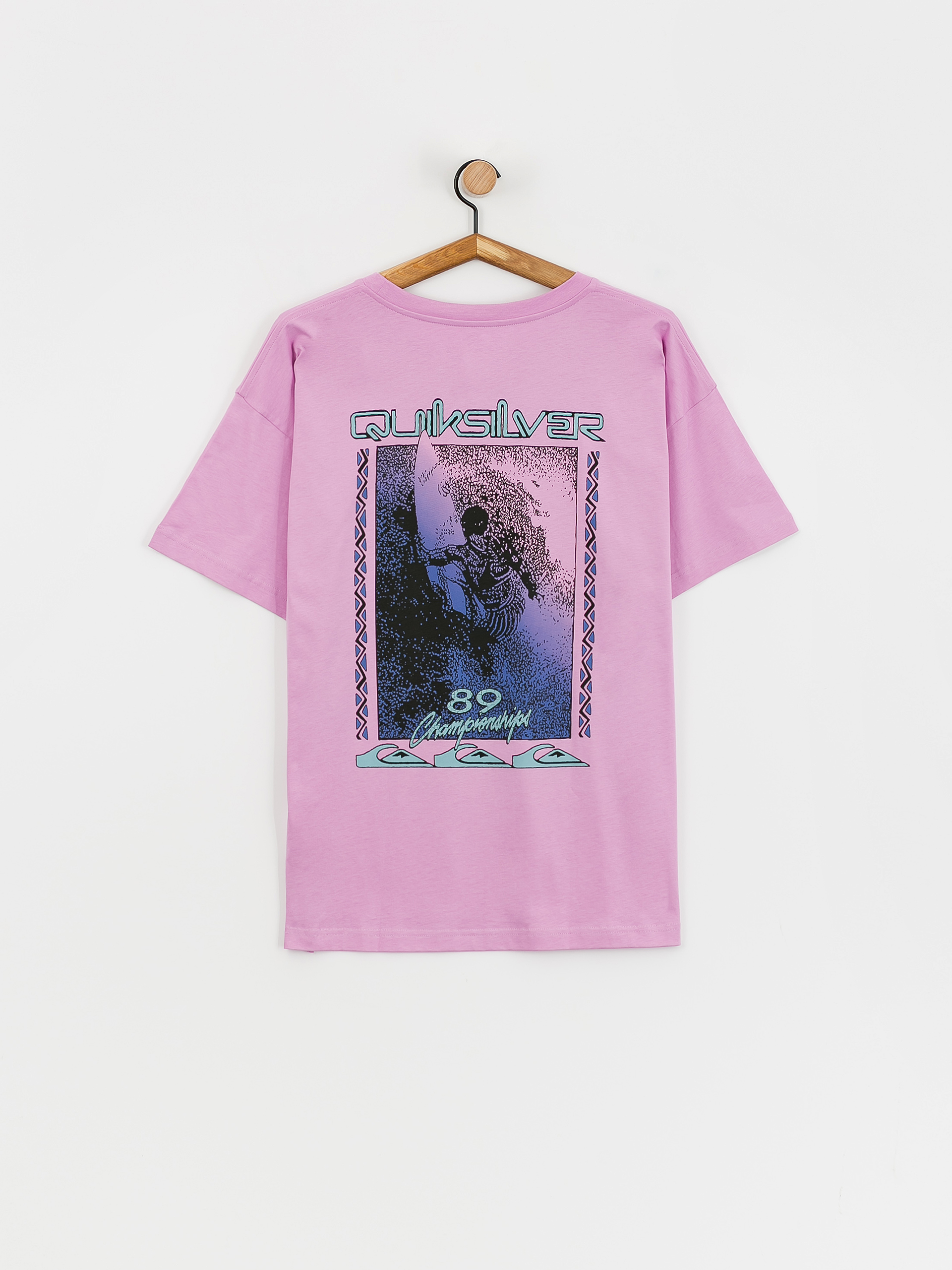 Tričko Quiksilver Back Flash (violet)