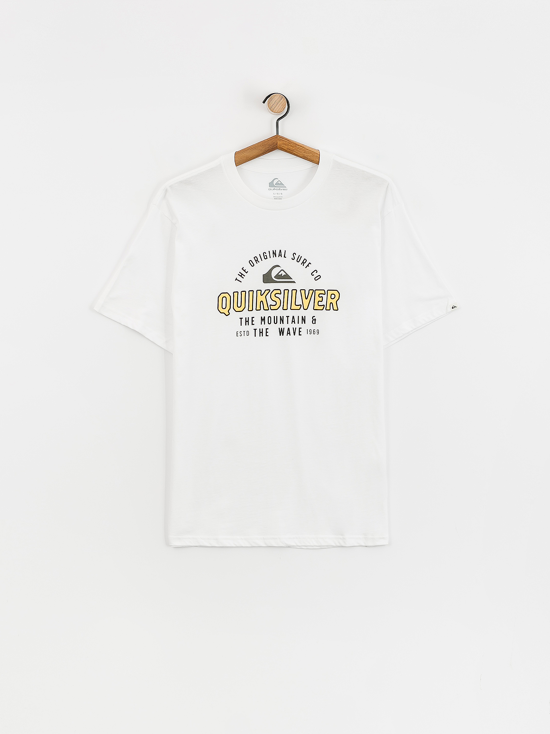 Tričko Quiksilver Floating Around (white)