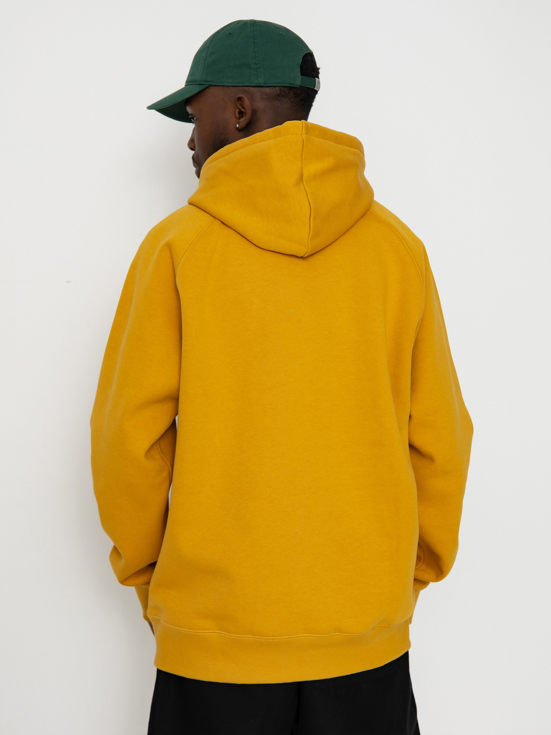 Mikina s kapucí Carhartt WIP Chase HD (sunray/gold)