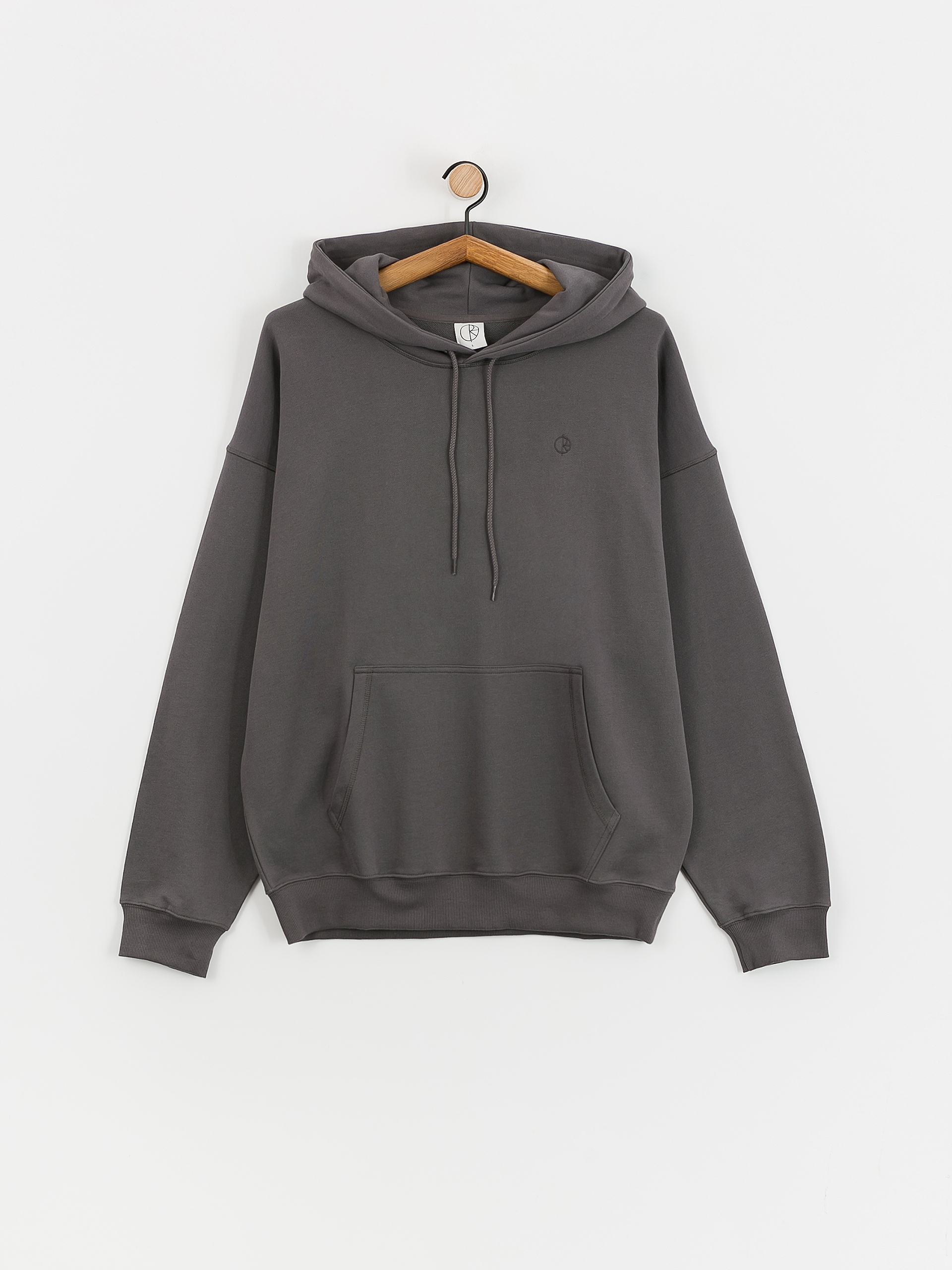 Mikina s kapucí Polar Skate Frank HD (graphite)