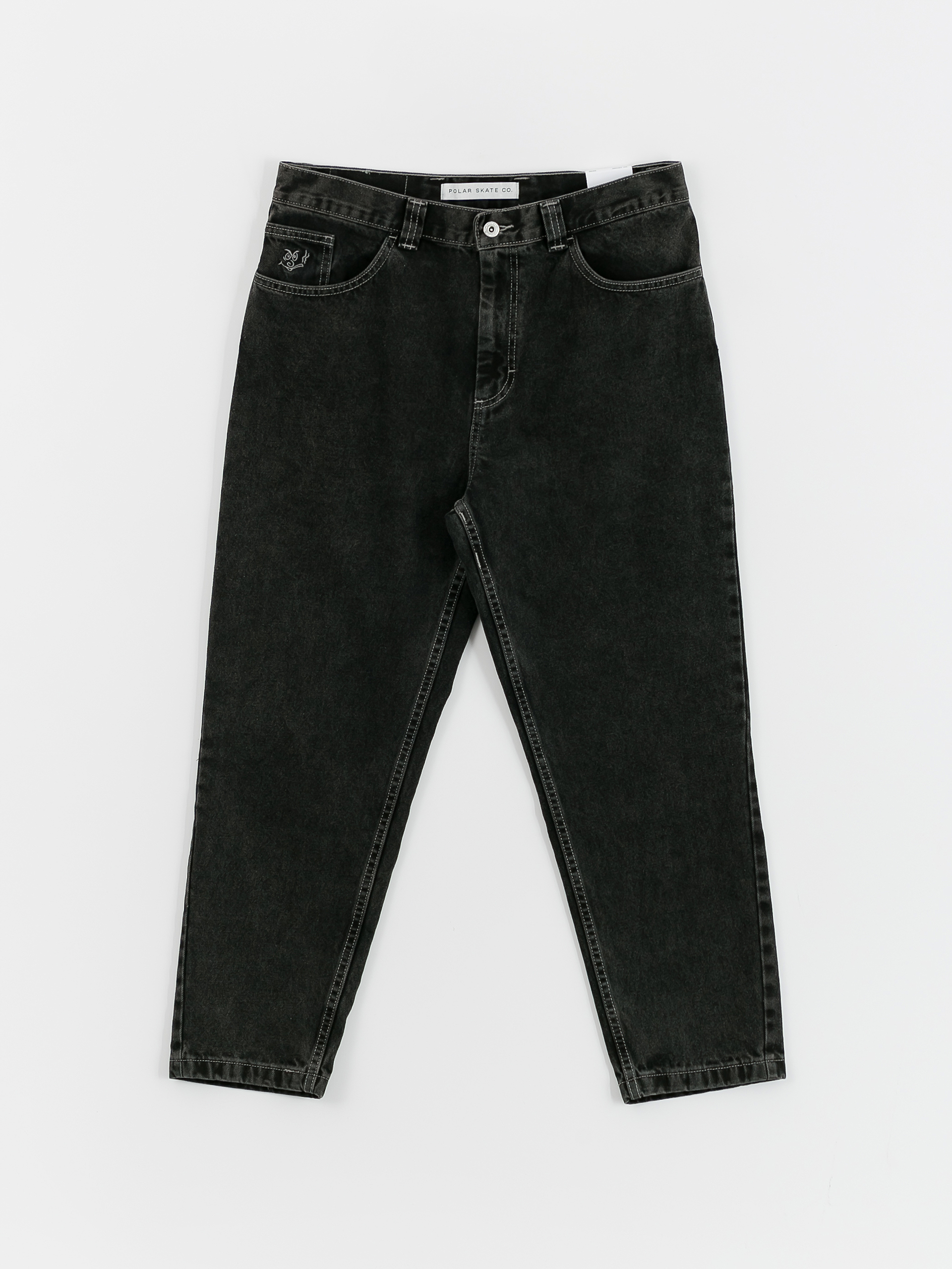 Kalhoty Polar Skate 92! Denim (silver black)
