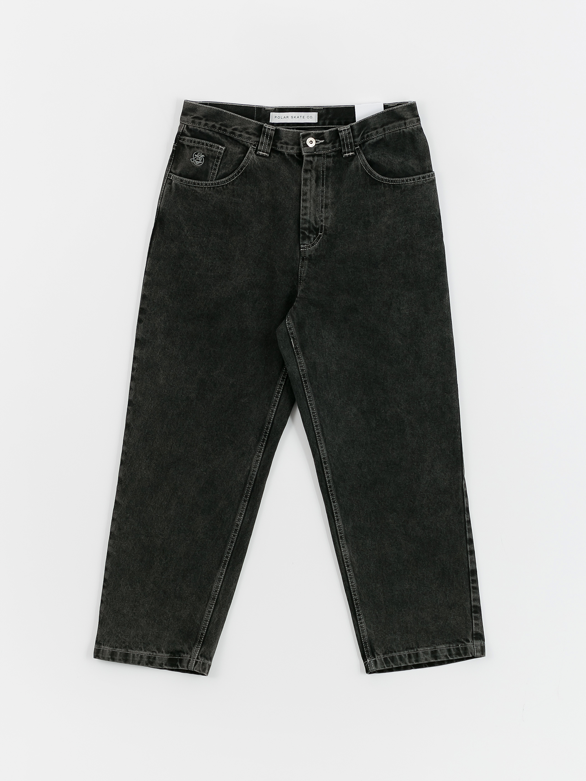 Kalhoty Polar Skate 93! Denim (silver black)