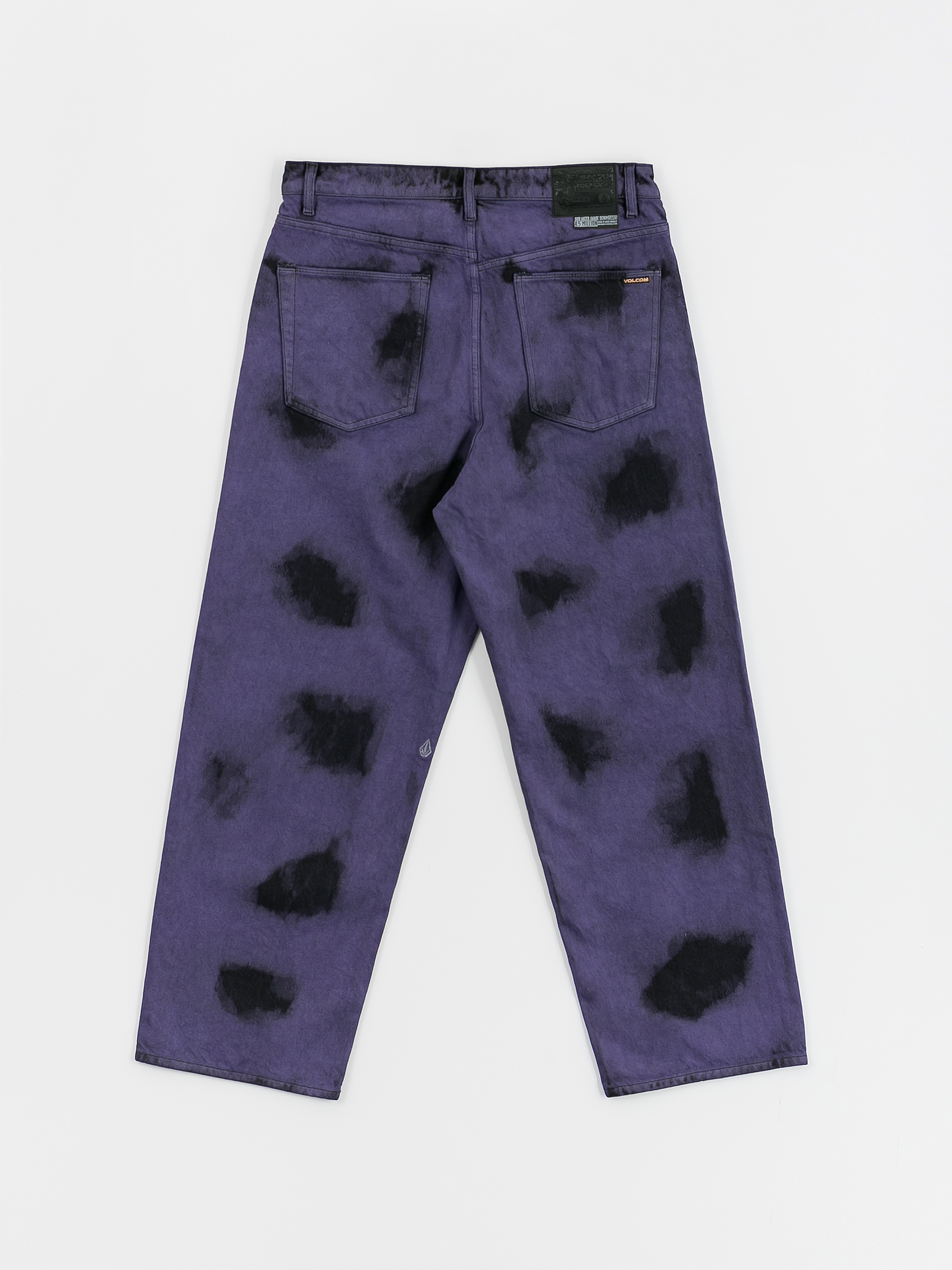Kalhoty Volcom Billow Denim (deep purple)