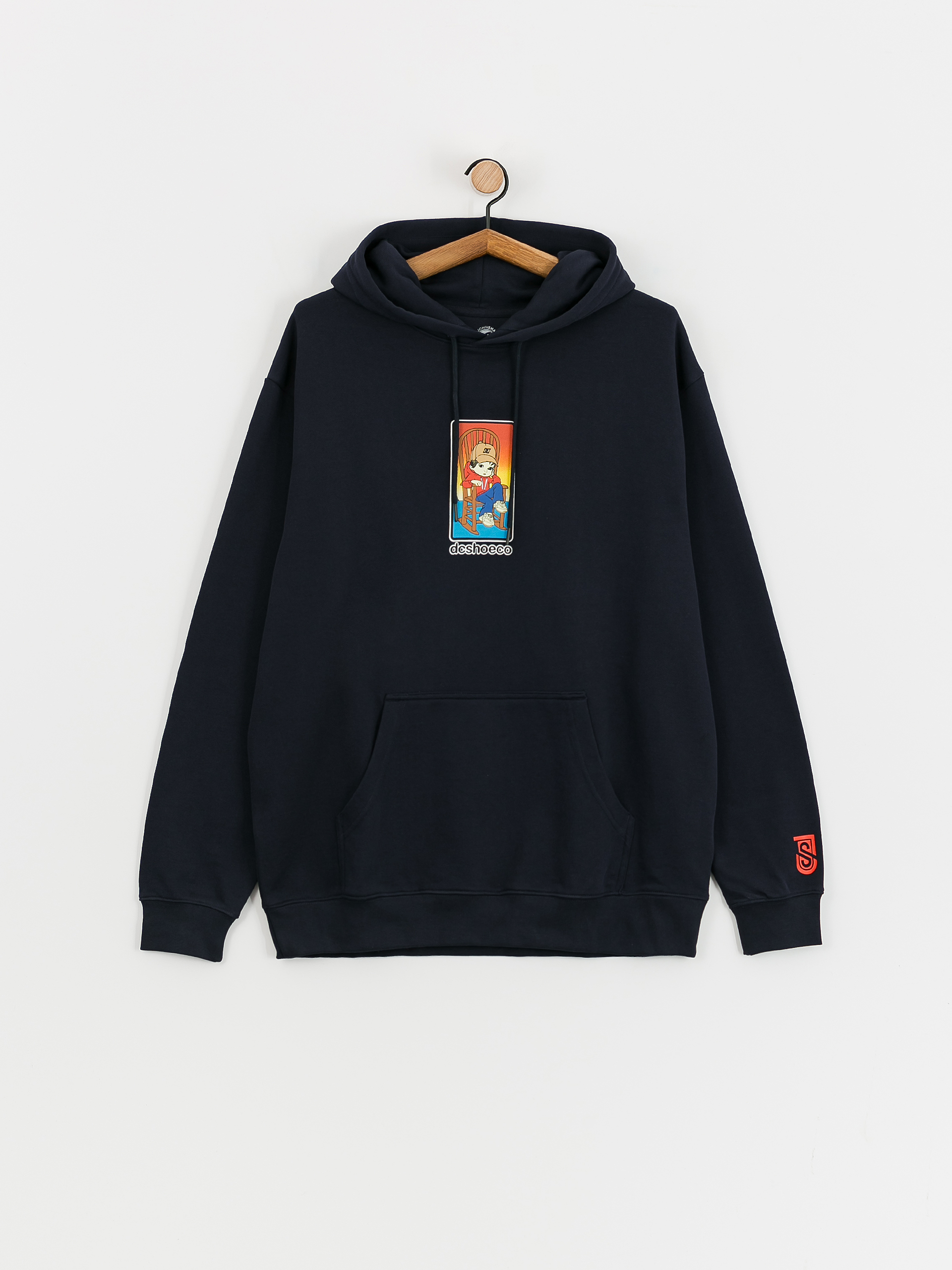 Mikina s kapucí DC Johns House HD (navy blazer)