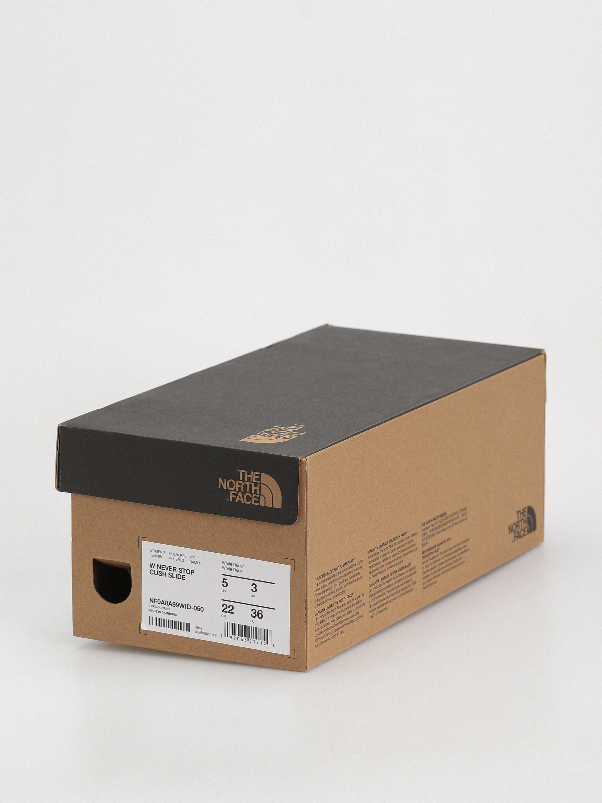 Plážovky The North Face Never Stop Cush Wmn (white dune/white dune)