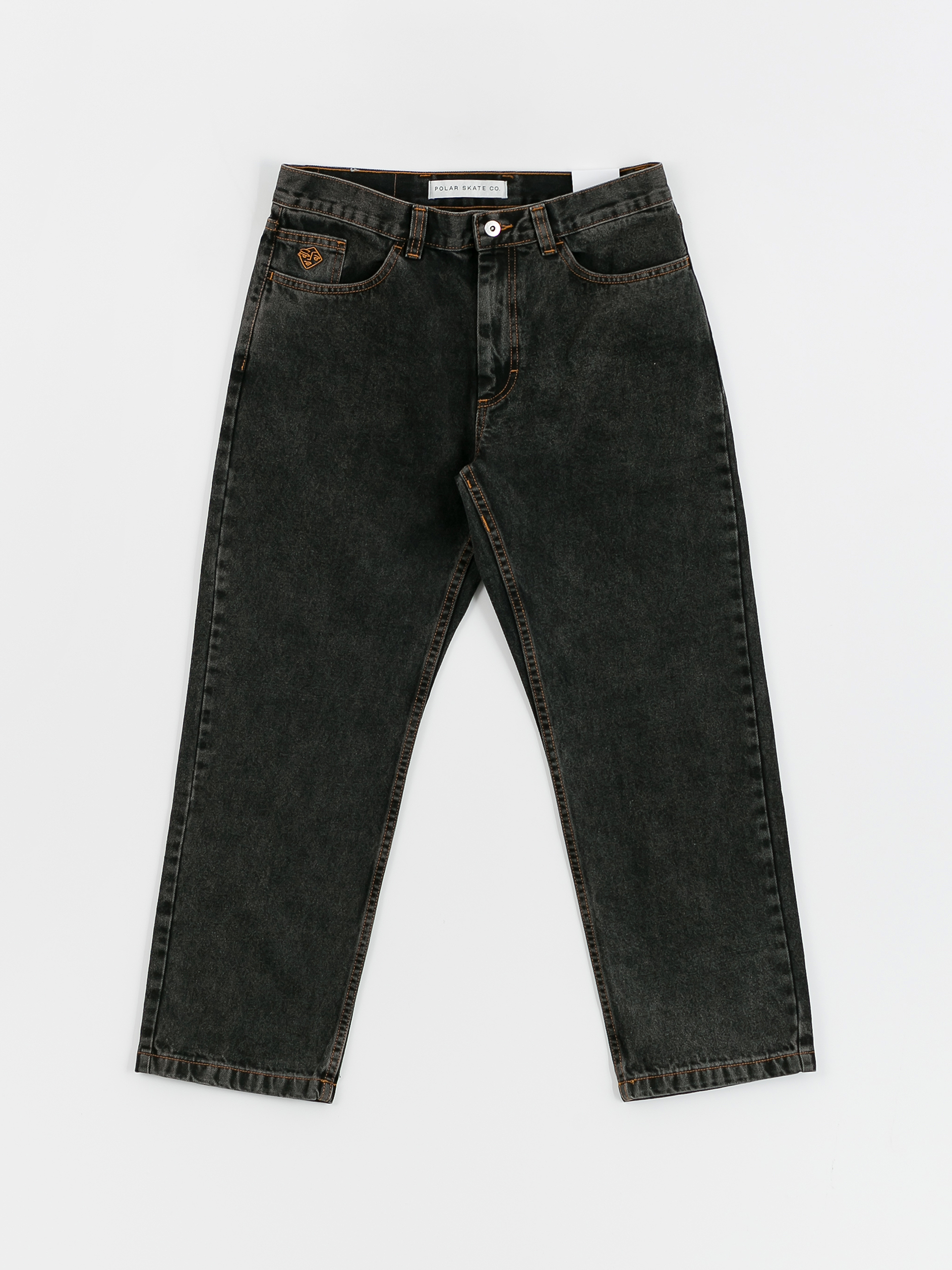 Kalhoty Polar Skate 89! Denim (washed black)