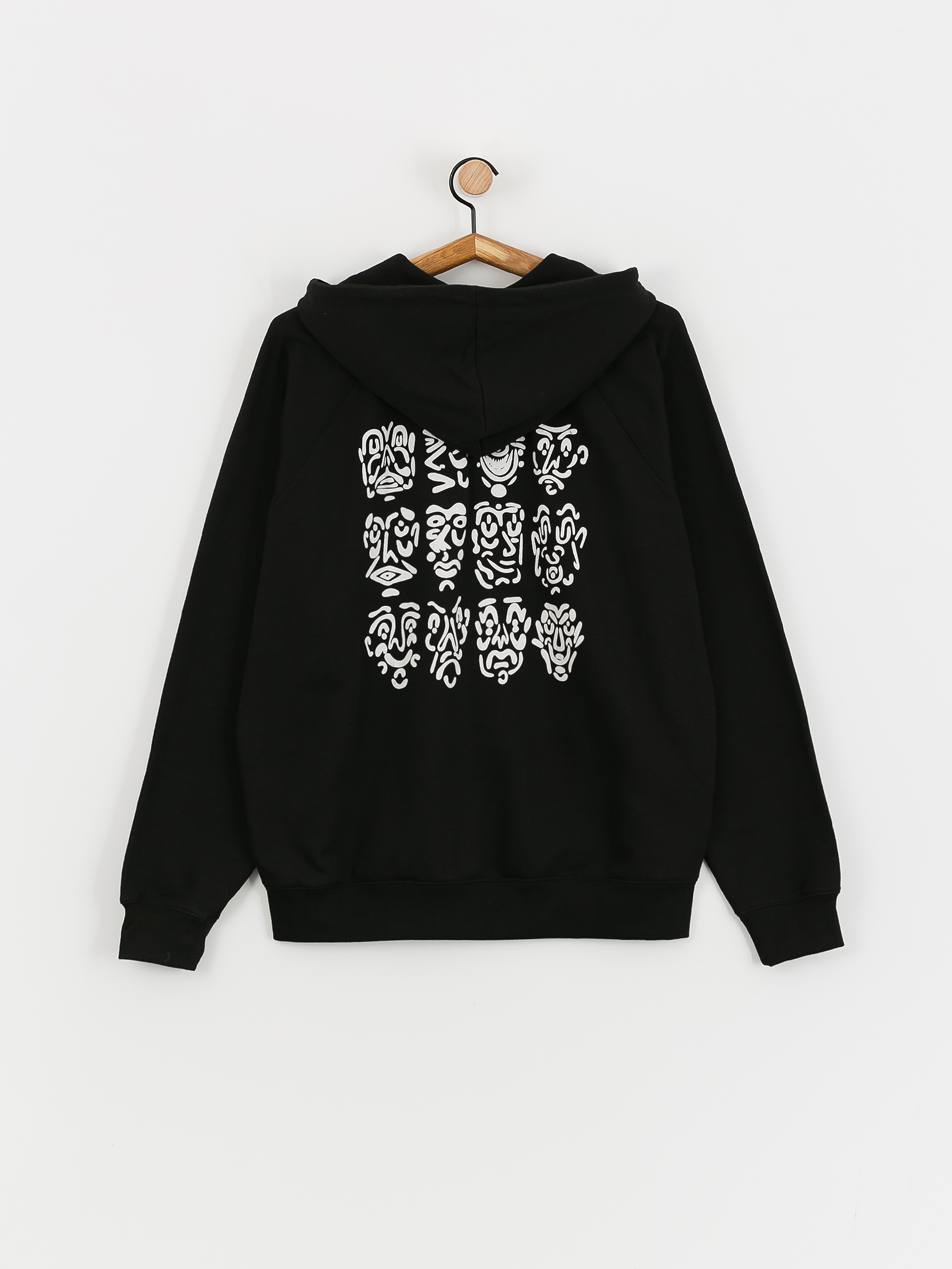 Mikina s kapucí Polar Skate Default Zip Hoodie 12 Faces ZHD (black)
