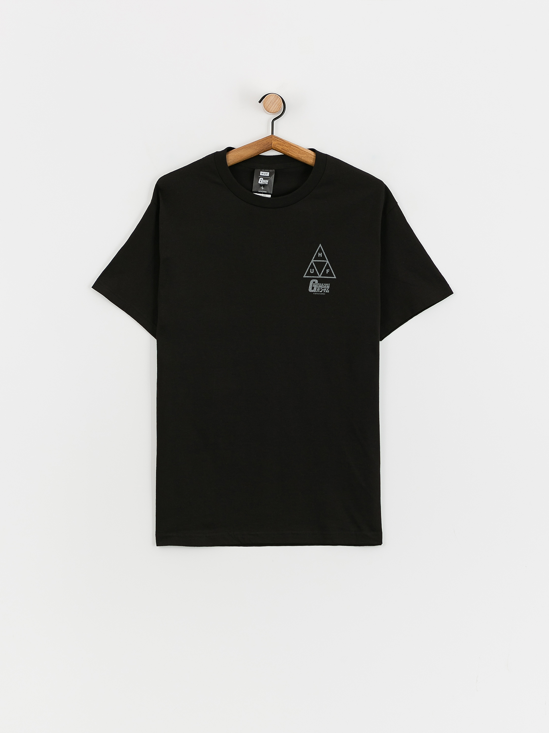 Tričko HUF X Gundam Wing Gundam TT (black)