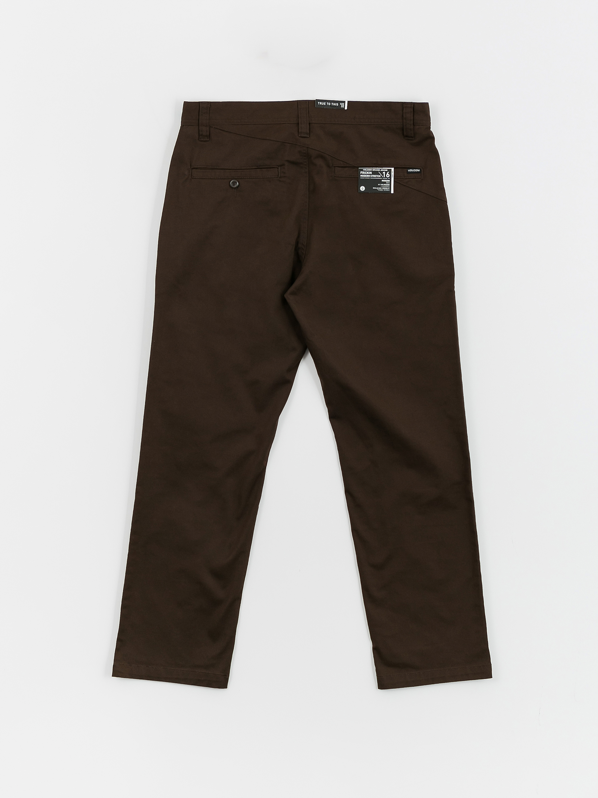 Kalhoty Volcom Frickin Modern Stret (dark brown)