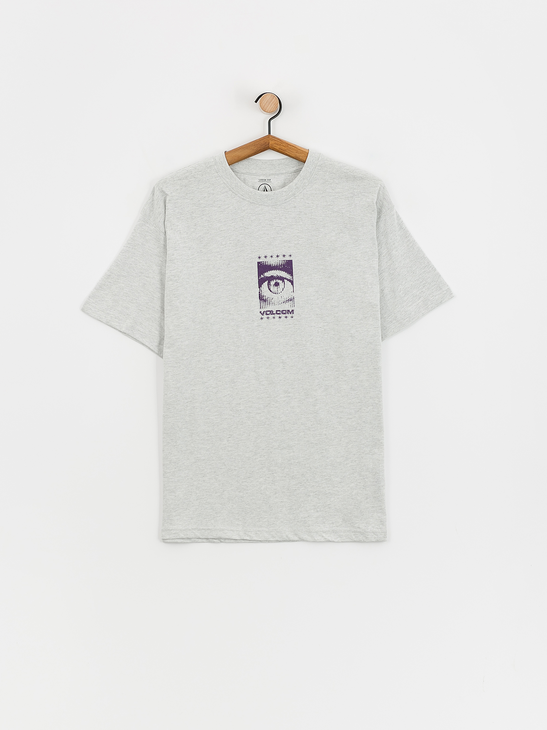 Tričko Volcom Primed Lse (bone heather)