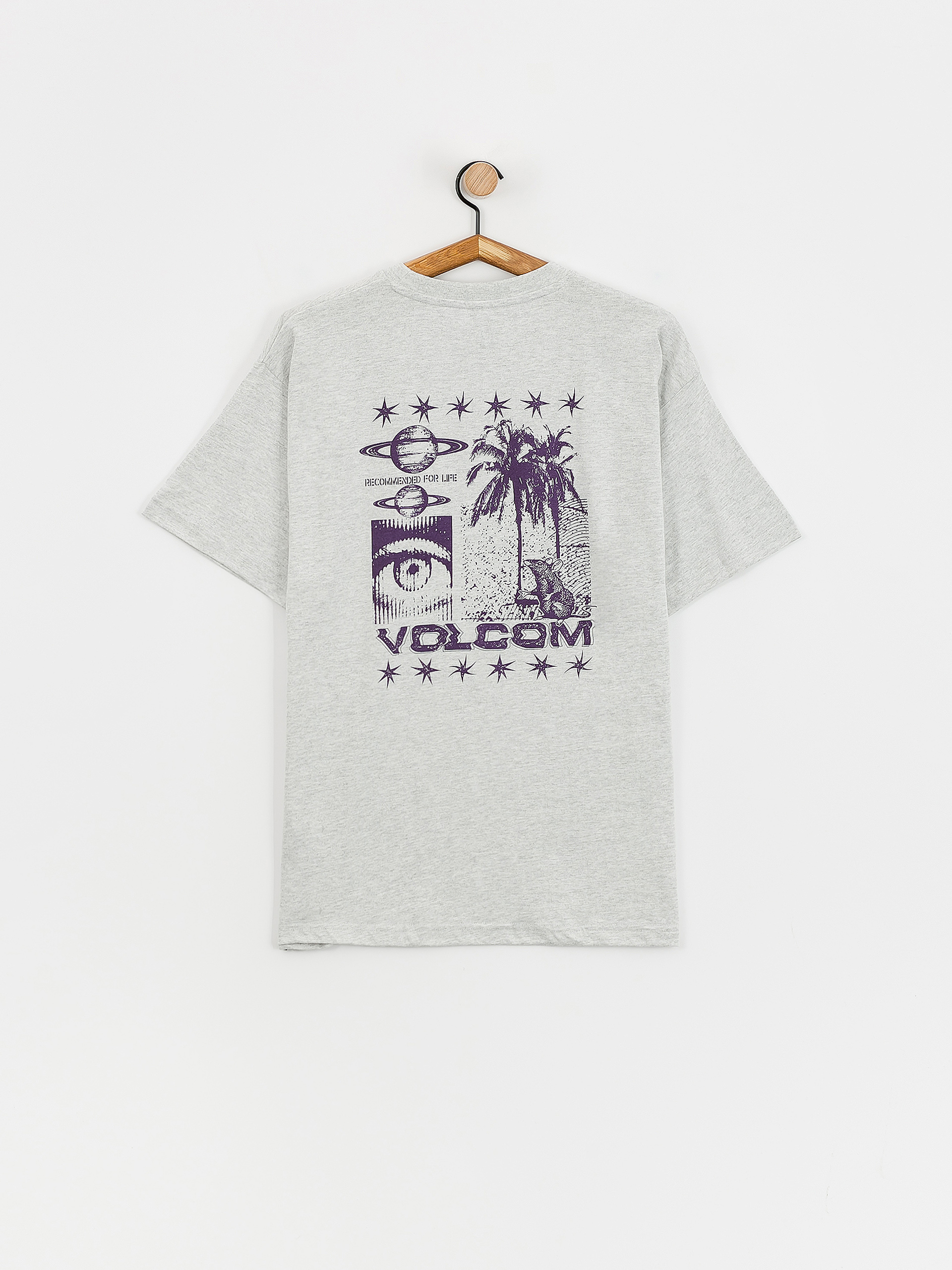 Tričko Volcom Primed Lse (bone heather)