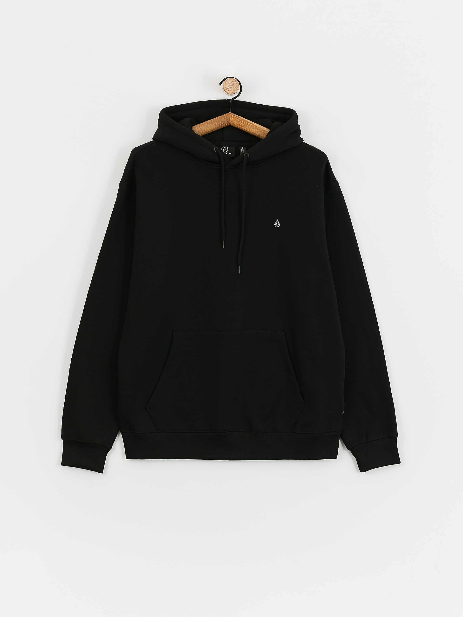 Mikina s kapucí Volcom Single Stone HD (black)