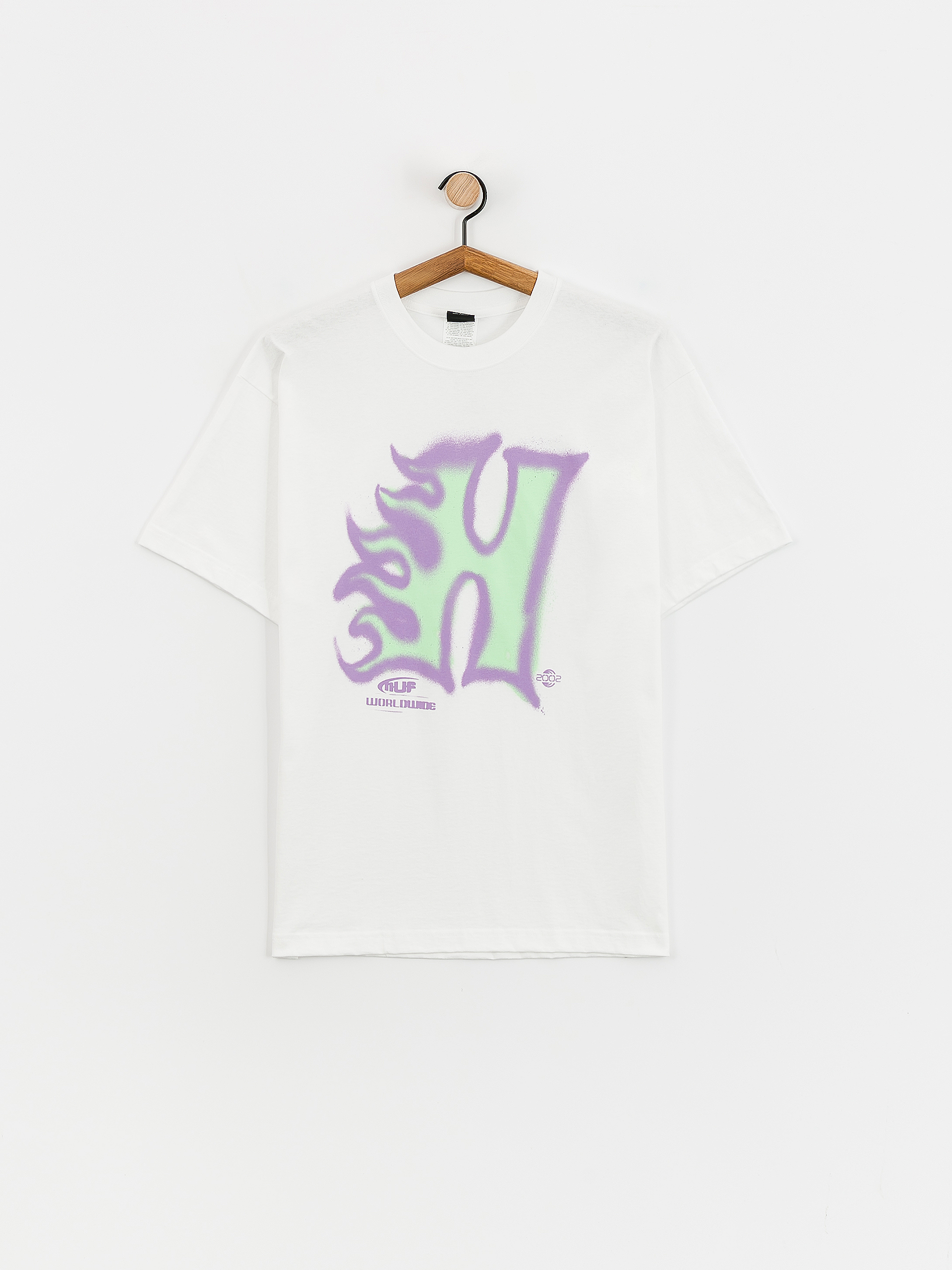 Tričko HUF Heat Wave (white)