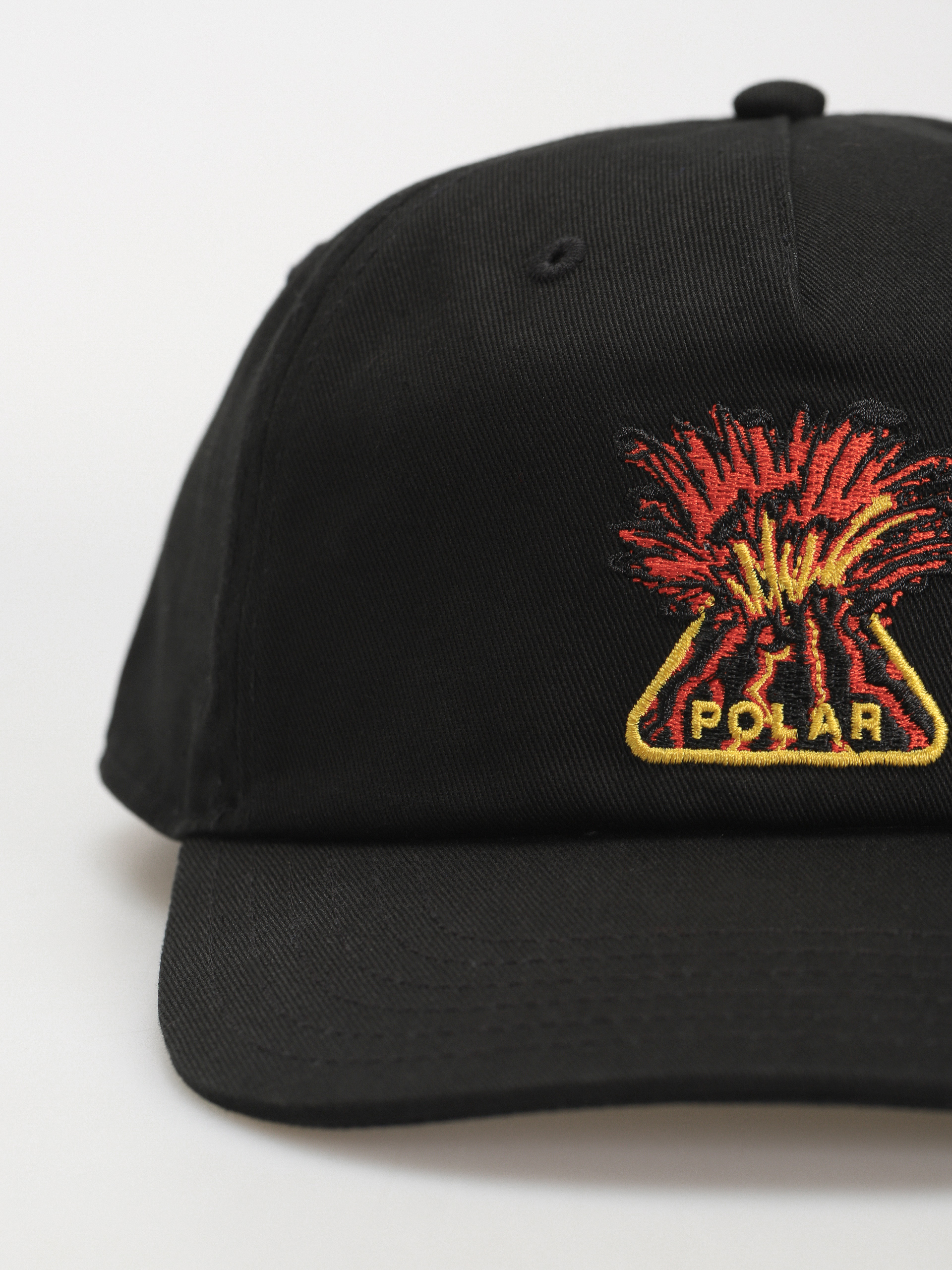 Kšiltovka  Polar Skate Jake Cap Twill Volcano (black)