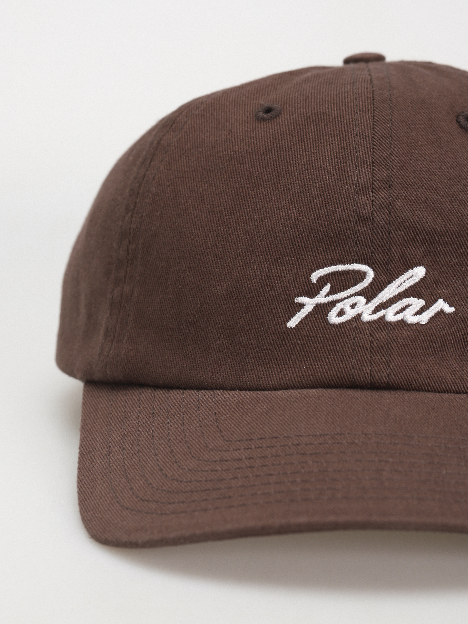 Kšiltovka  Polar Skate Sai Cap Varsity Logo (brown)