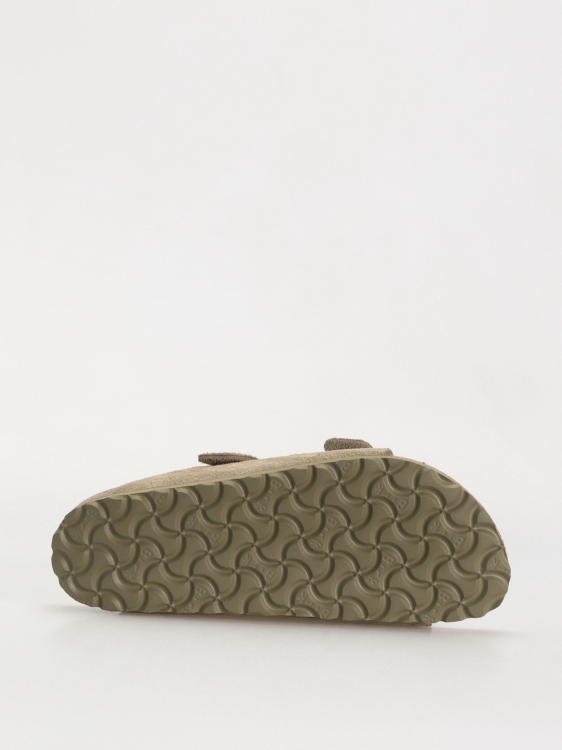 Plážovky Birkenstock Arizona Suede Leather Narrow Wmn (faded khaki)