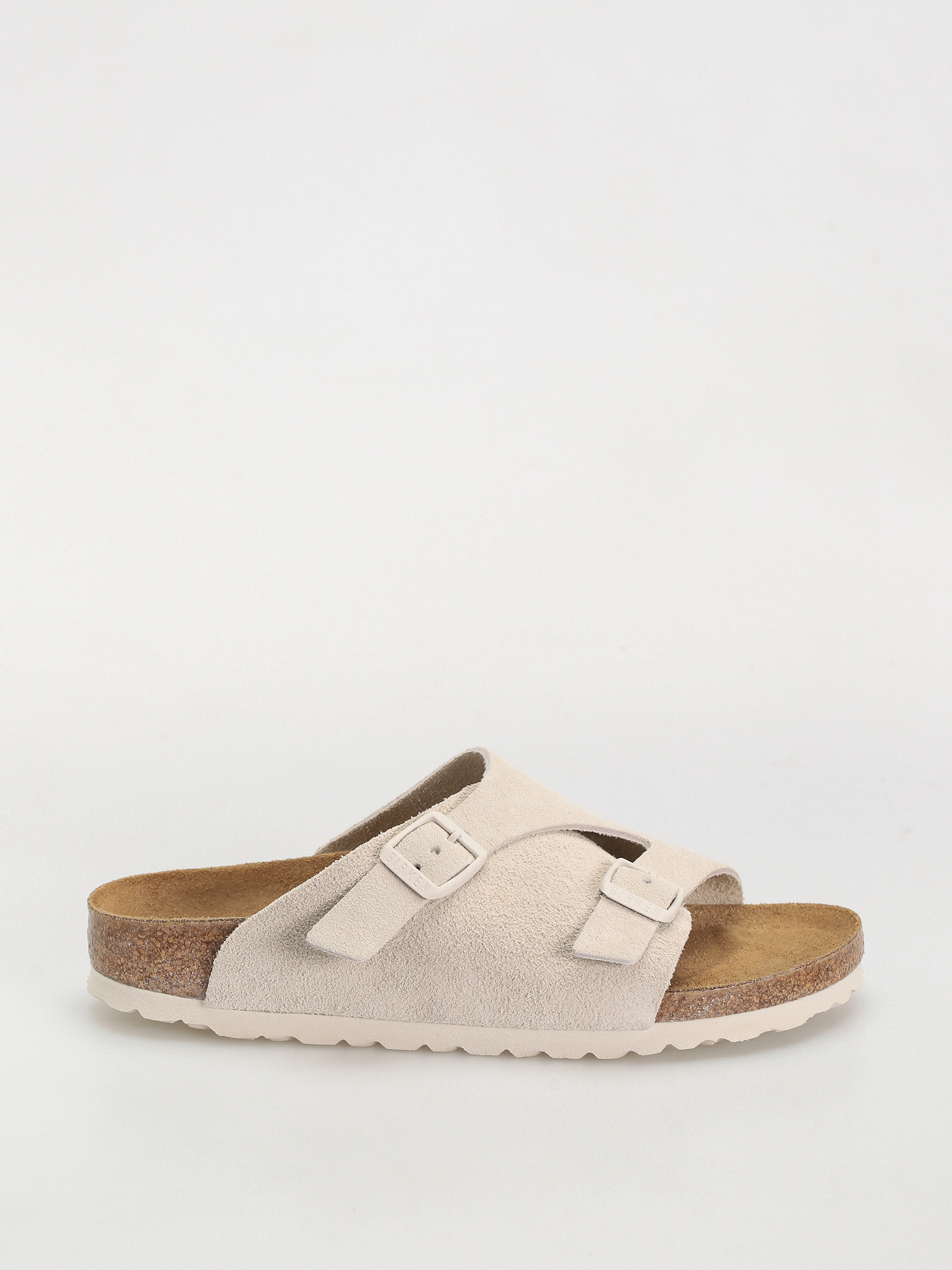 Plážovky Birkenstock Zurich Suede Leather Narrow Wmn