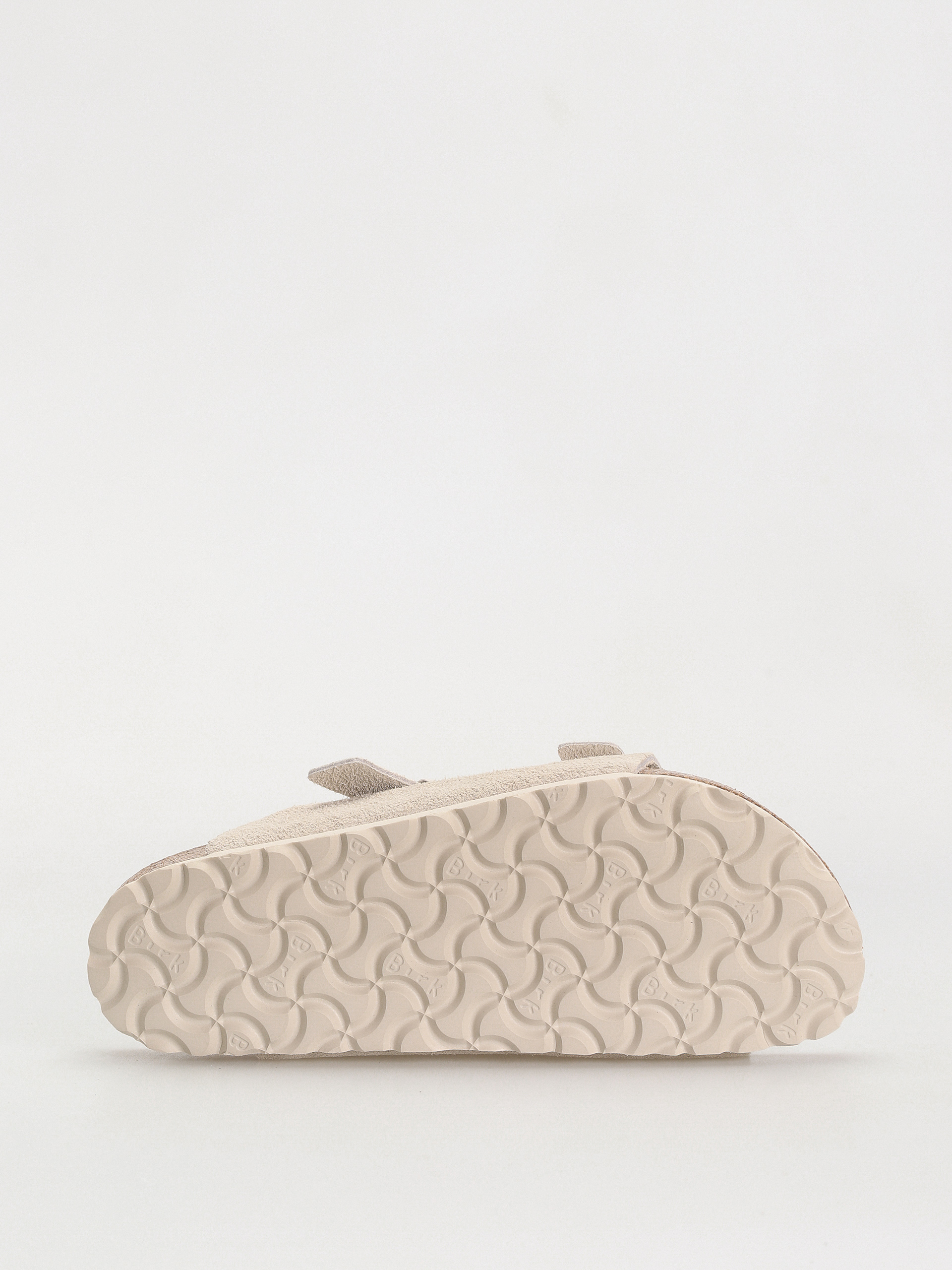 Plážovky Birkenstock Zurich Suede Leather Narrow Wmn (antique white)