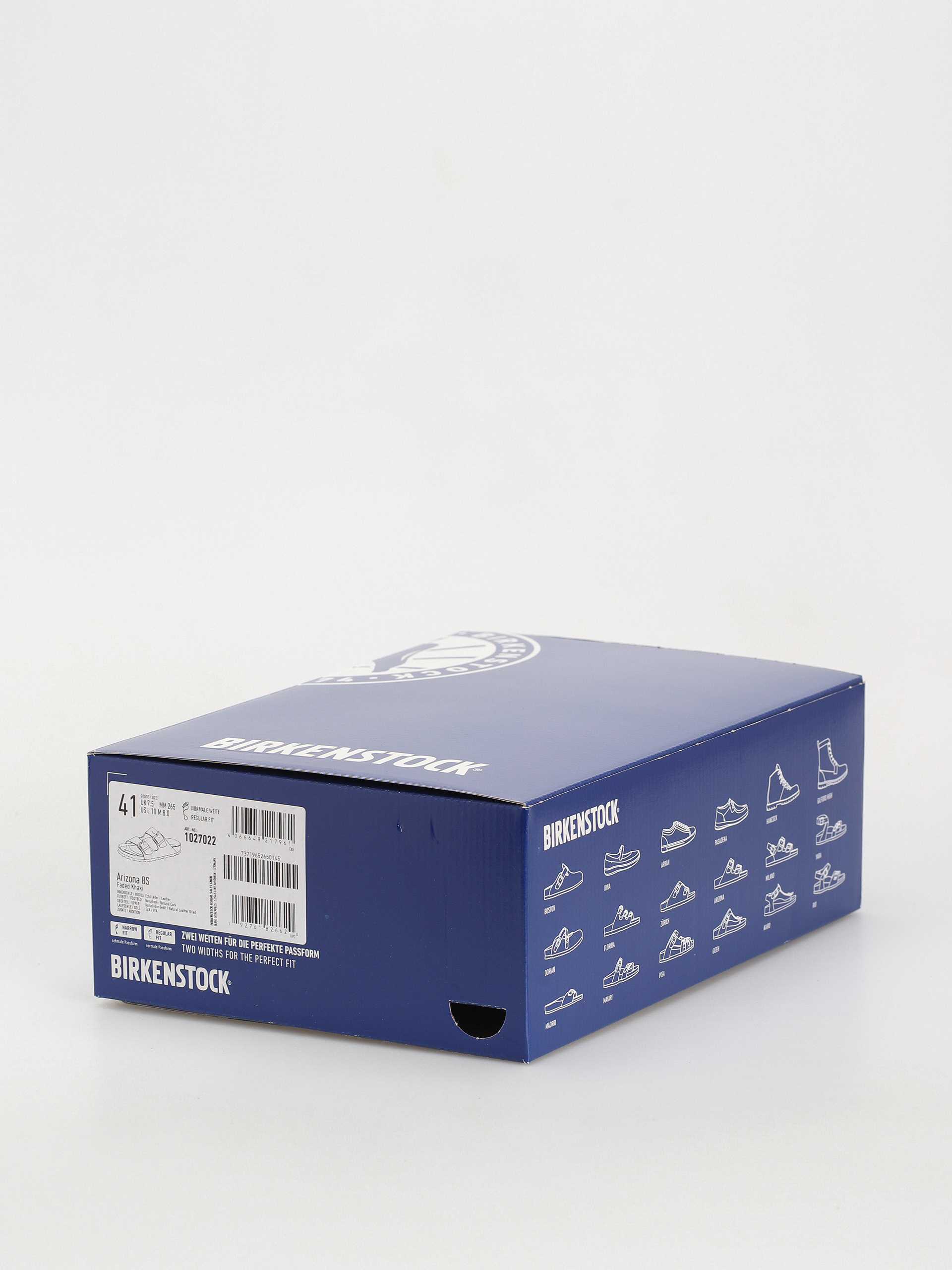 Plážovky Birkenstock Arizona Oiled Leather Regular (faded khaki)