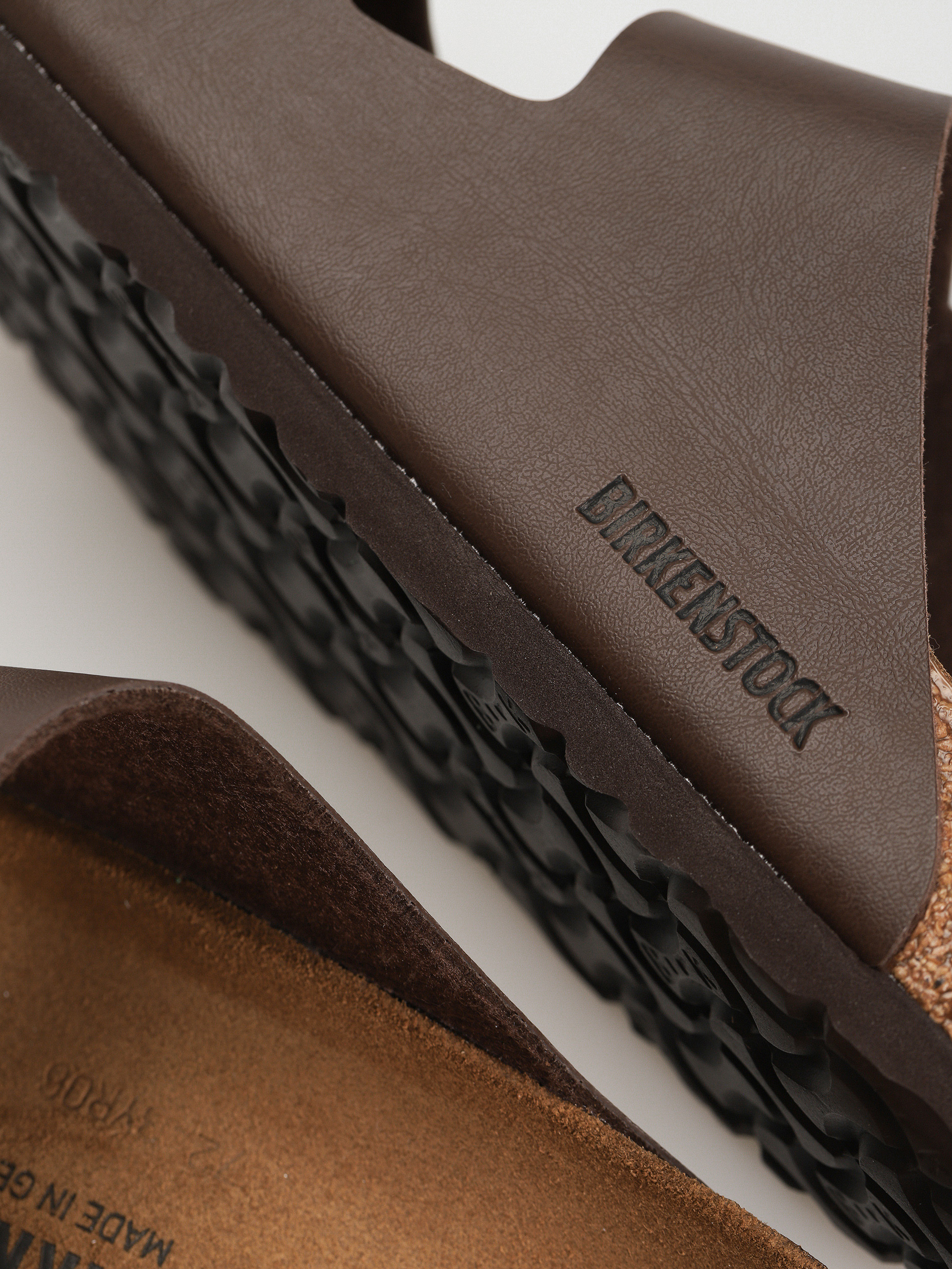 Plážovky Birkenstock Arizona Birko Flor Regular (dark brown)