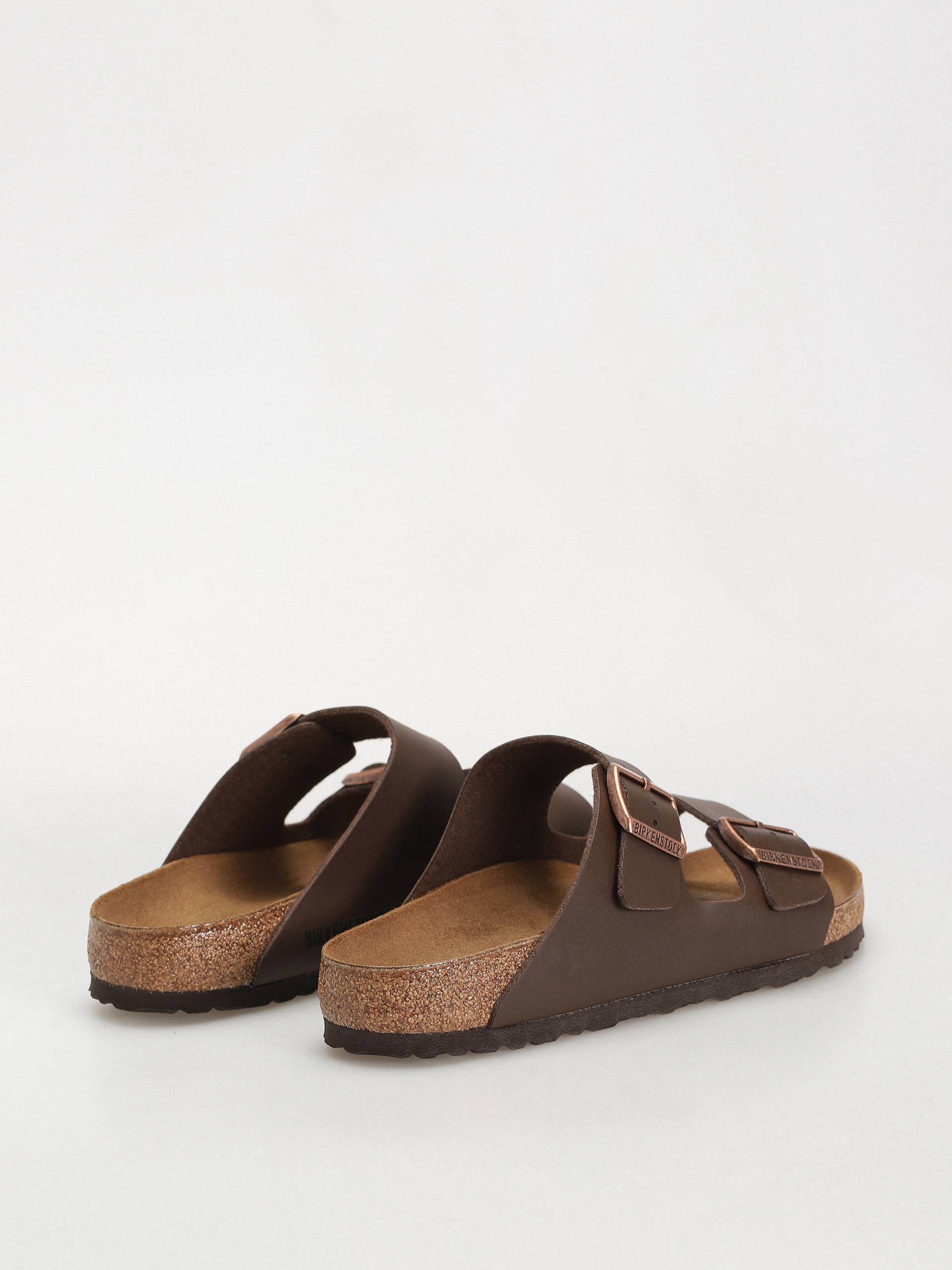 Plážovky Birkenstock Arizona Birko Flor Regular (dark brown)