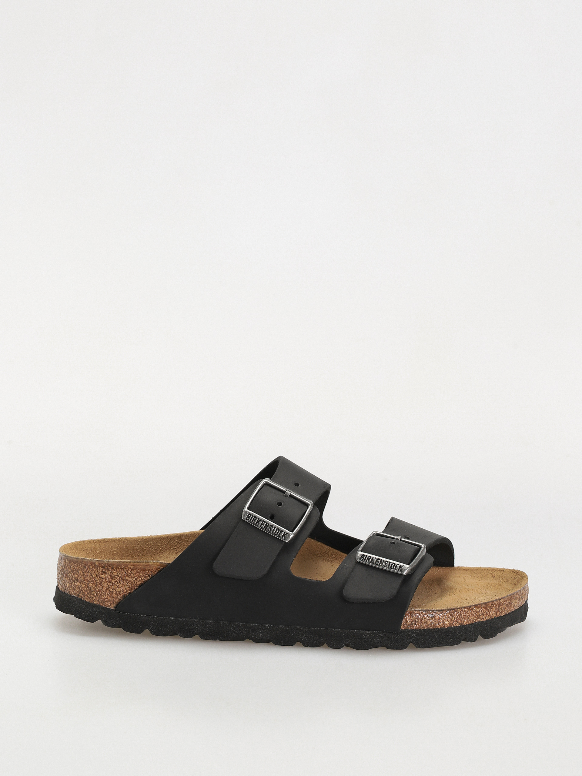 Plu00e1u017eovky Birkenstock Arizona Oiled Leather Narrow Wmn (black)