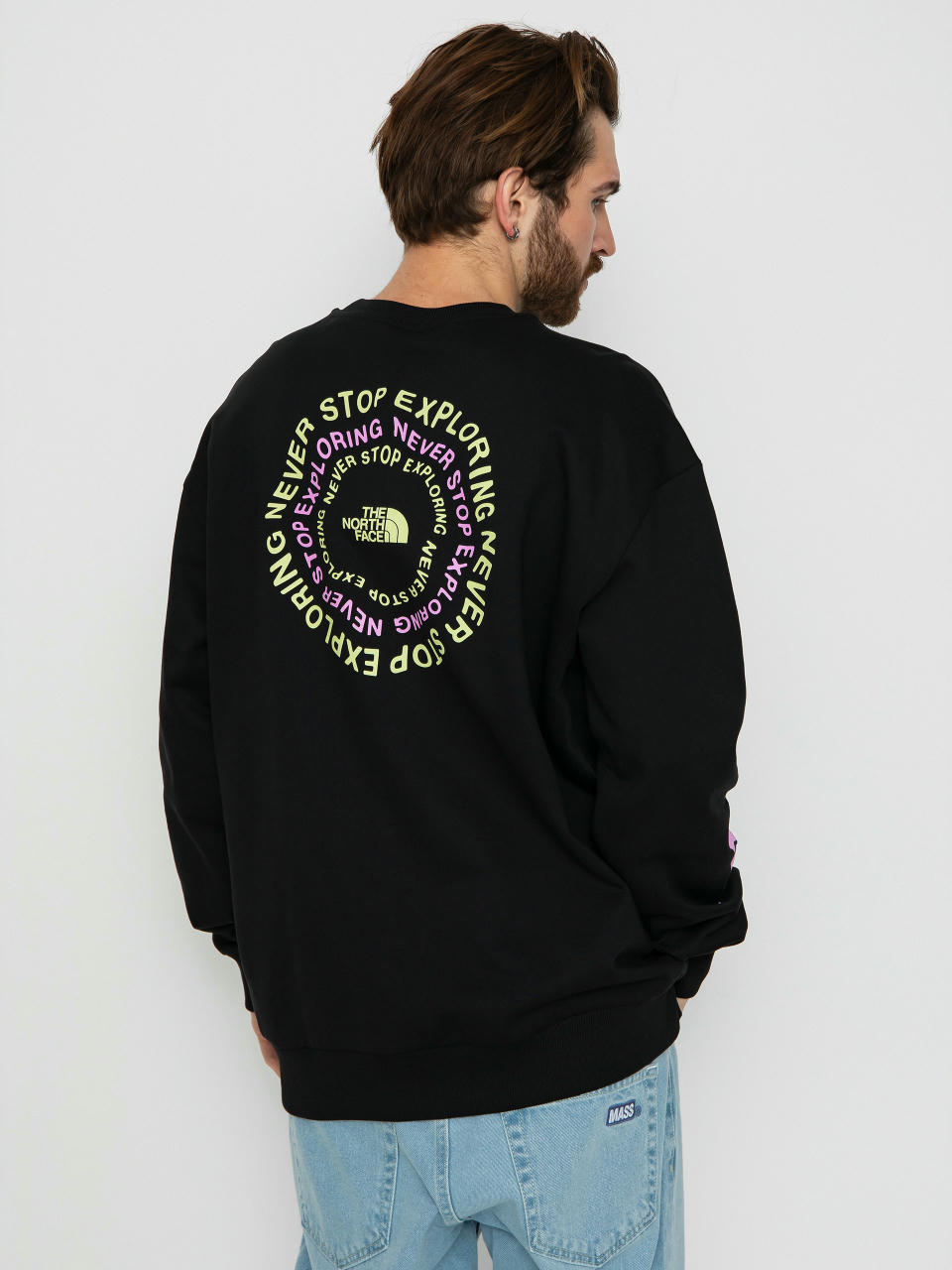 Mikina The North Face Nse Graphic Crew (tnf black)