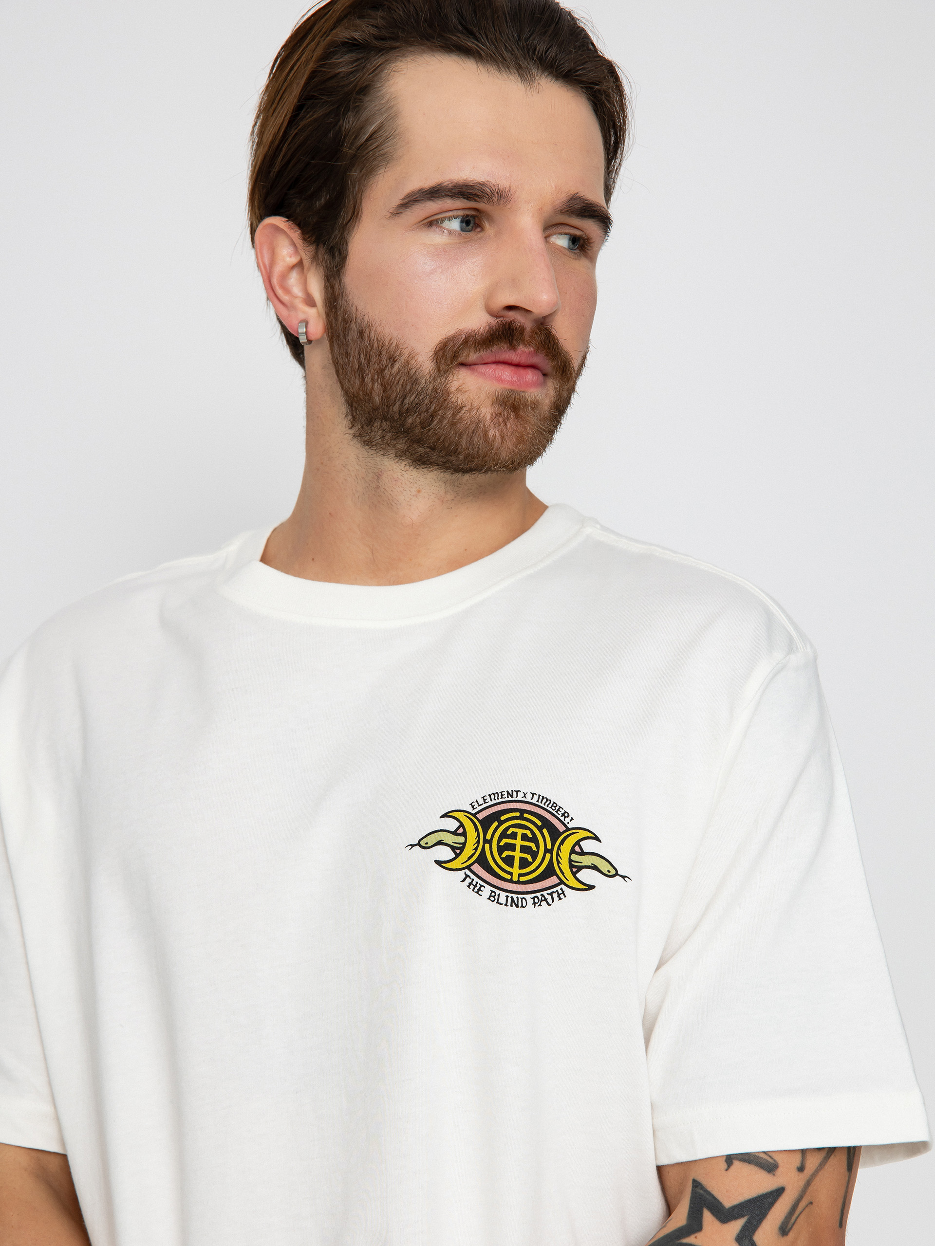 Tričko Element Timber Acceptance (egret)