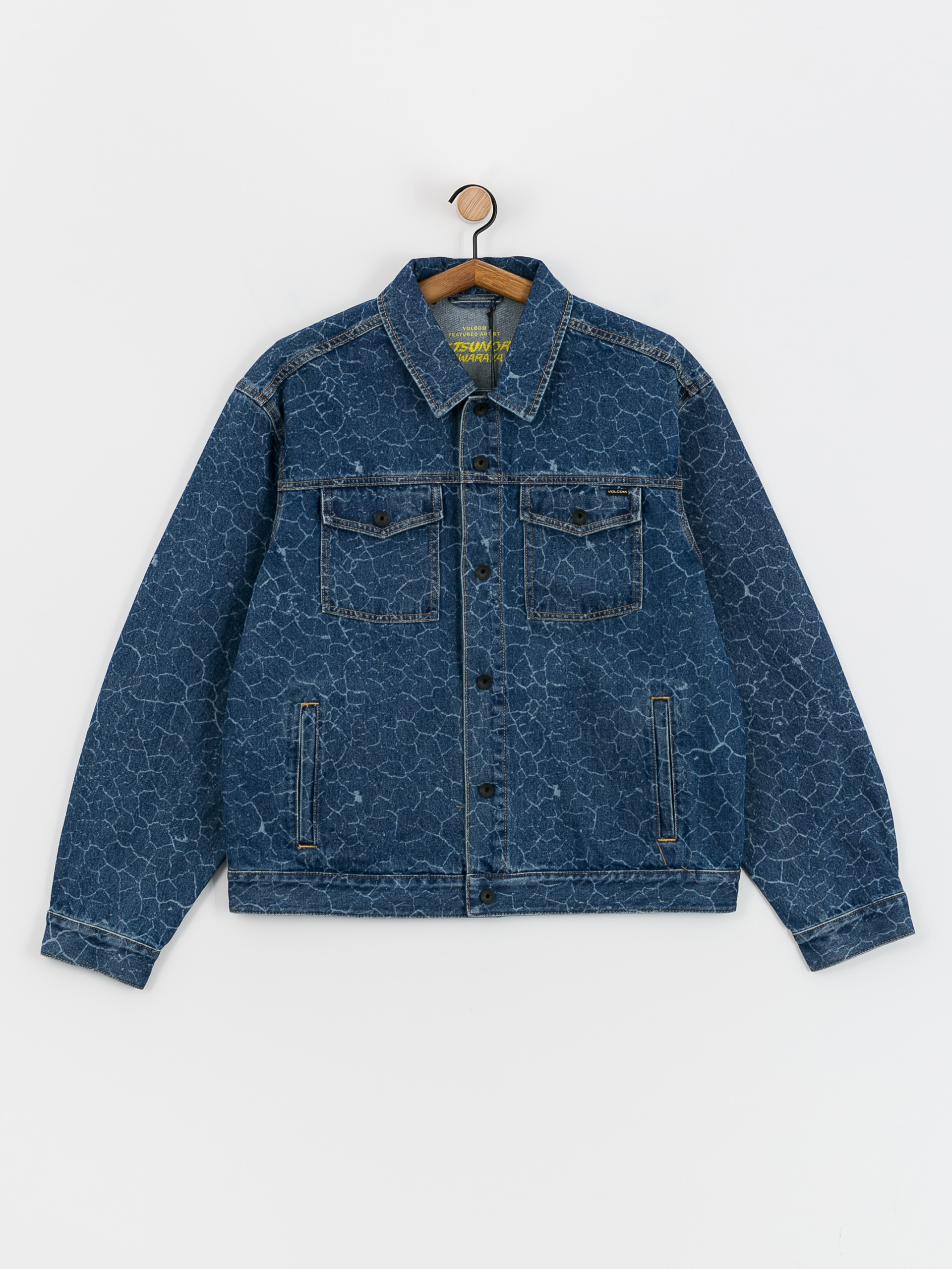 Bunda Volcom Fa Tetsunori Denim (lazer)