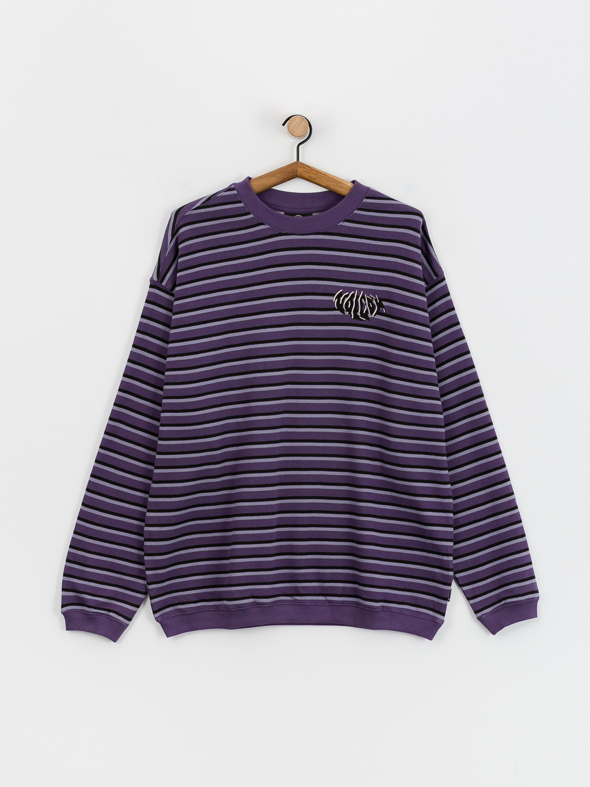 Mikina Volcom Rayeah Crew (deep purple)