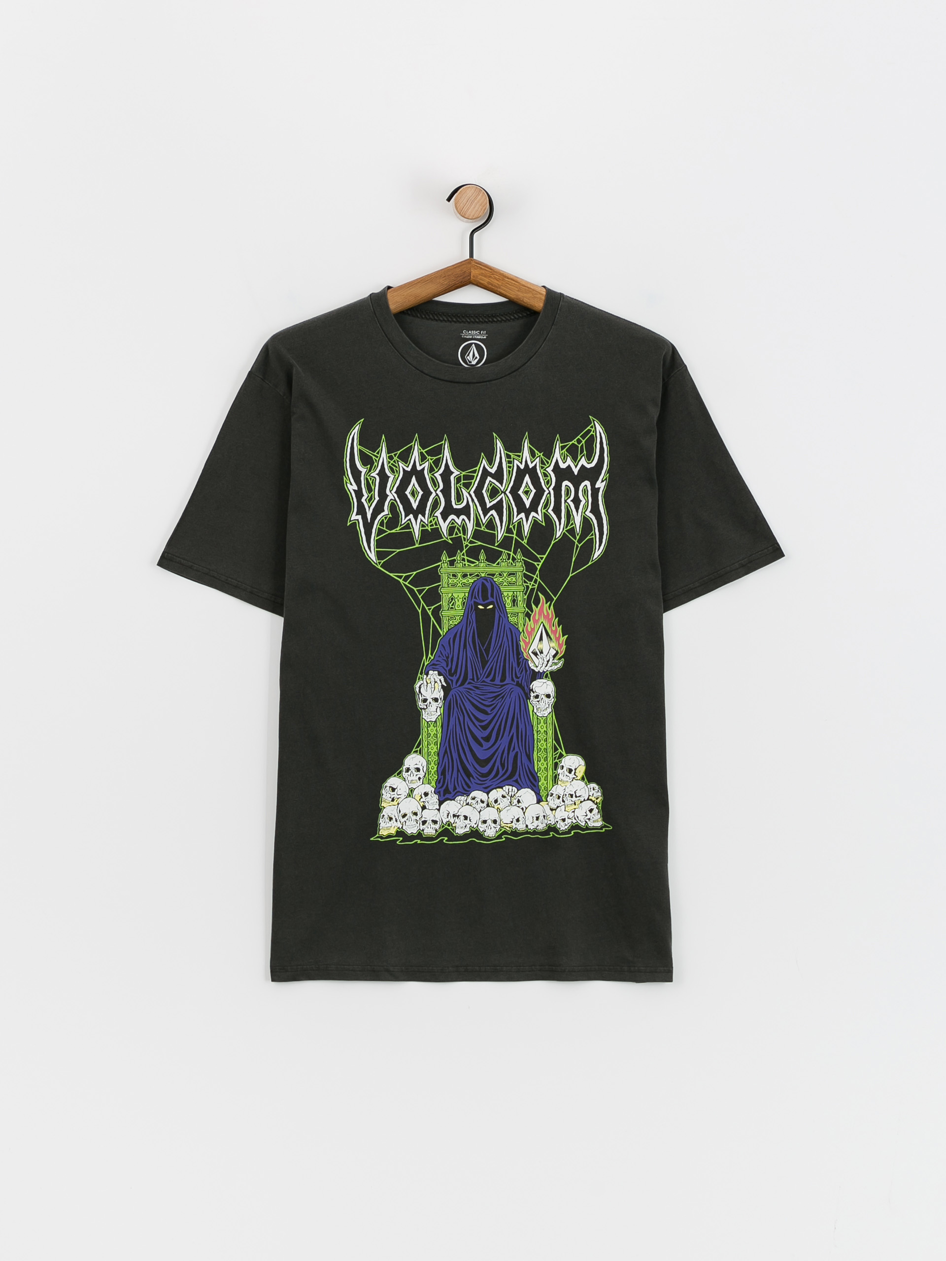 Tričko Volcom Stone Lord Pw (black)