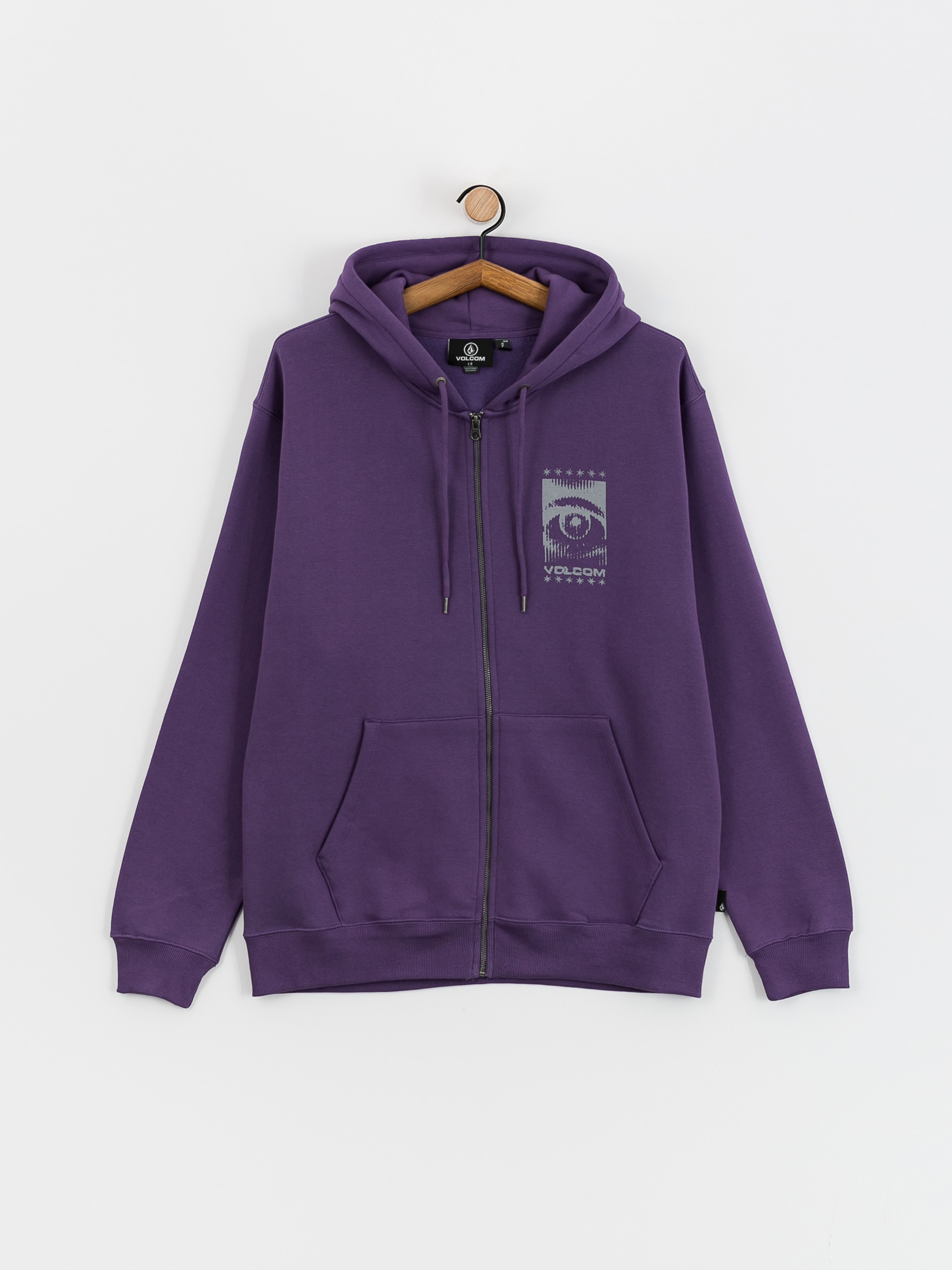 Mikina s kapucí Volcom Watanite ZHD (deep purple)